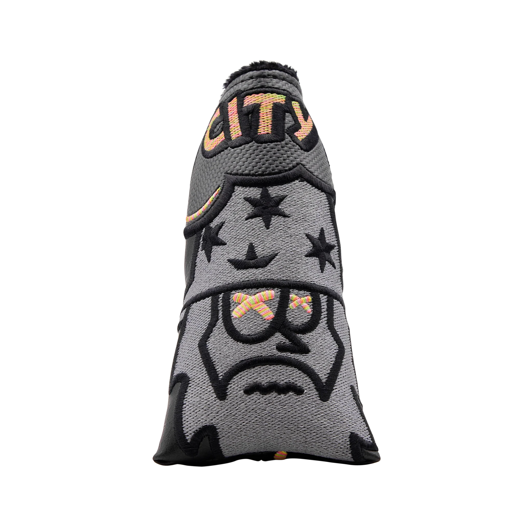 2025 Social Black Rainbow Sour Face Wizard Blade Putter Headcover - Image 3