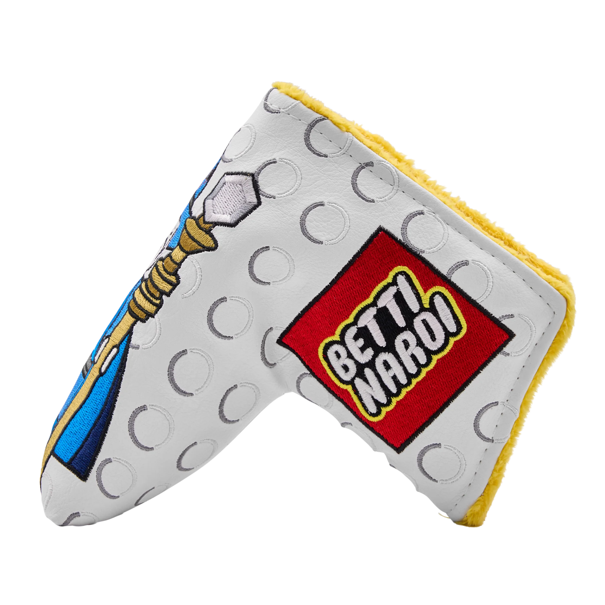 2025 Social Building Blocks Wizard Blade Putter Headcover - Image 4