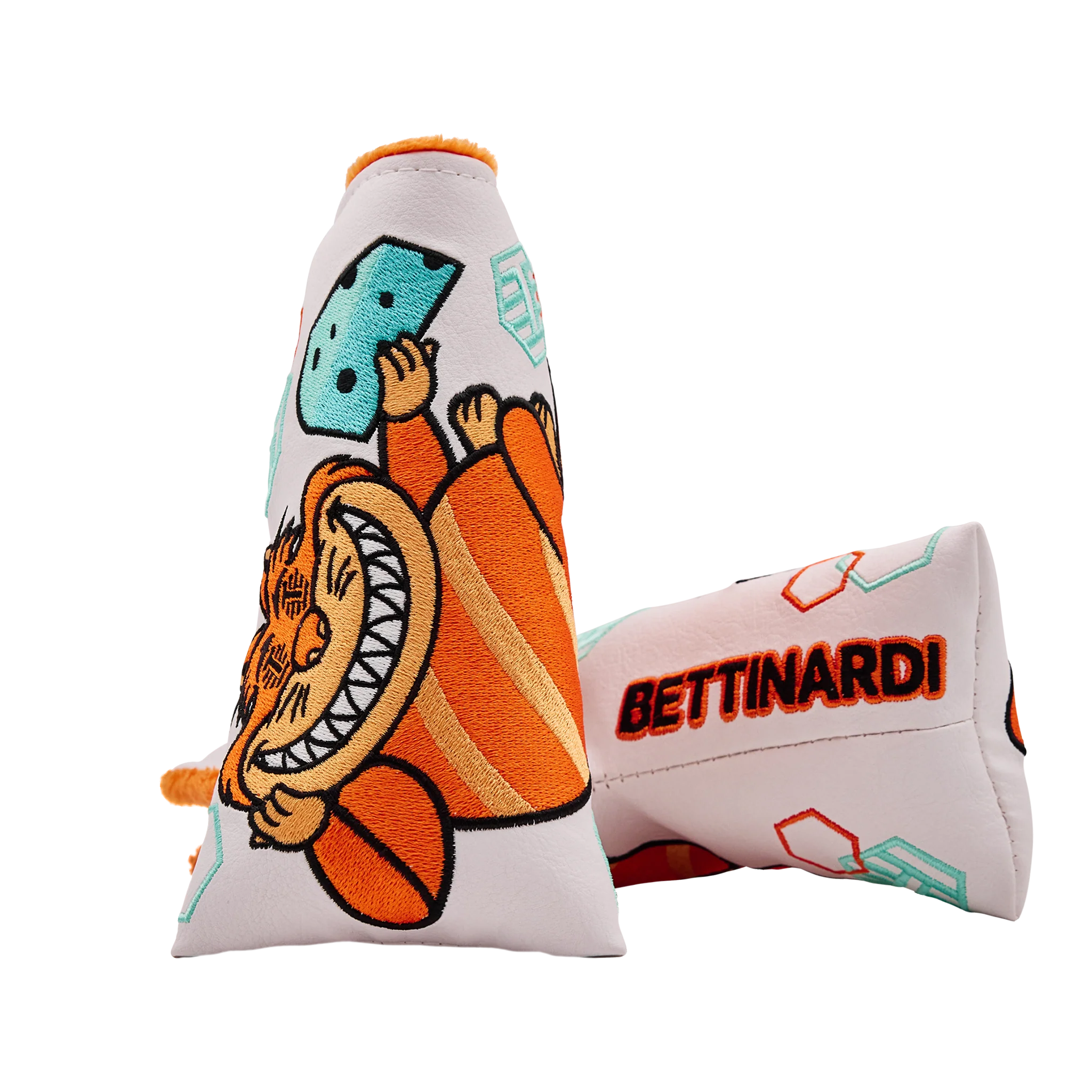 2025 Social Grail Cat-White Tour Dept. Blade Putter Headcover