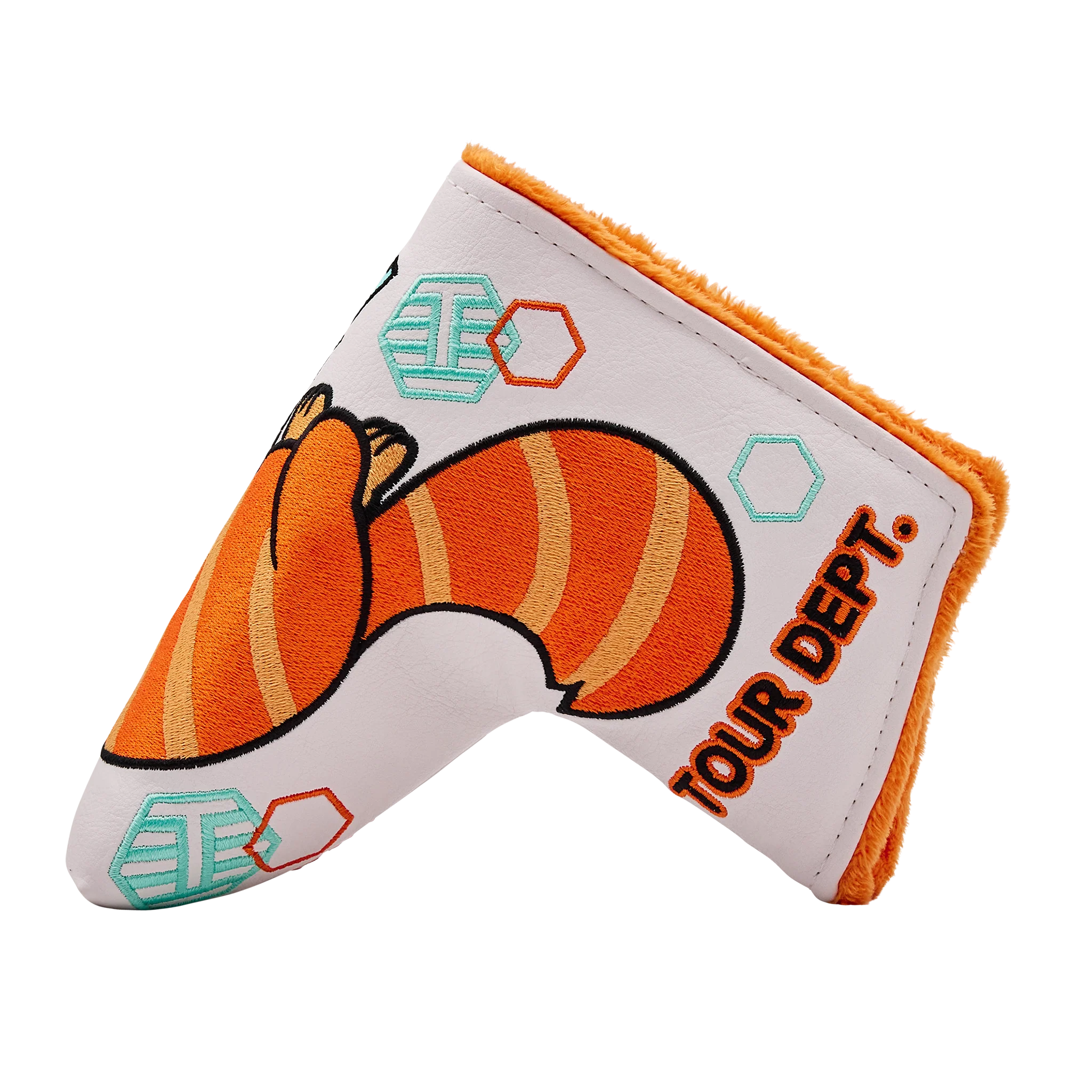 2025 Social Grail Cat-White Tour Dept. Blade Putter Headcover - Image 2