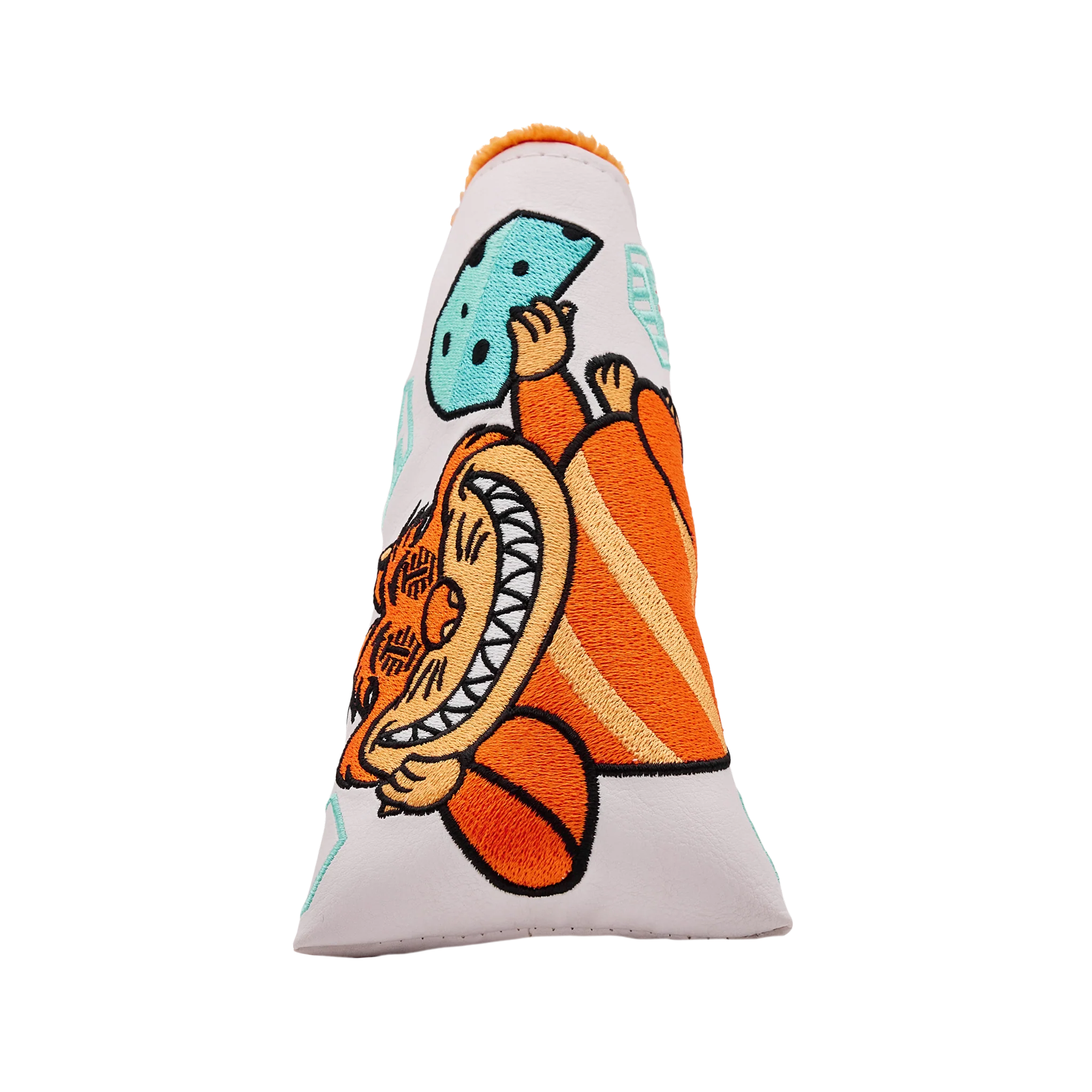 2025 Social Grail Cat-White Tour Dept. Blade Putter Headcover - Image 3