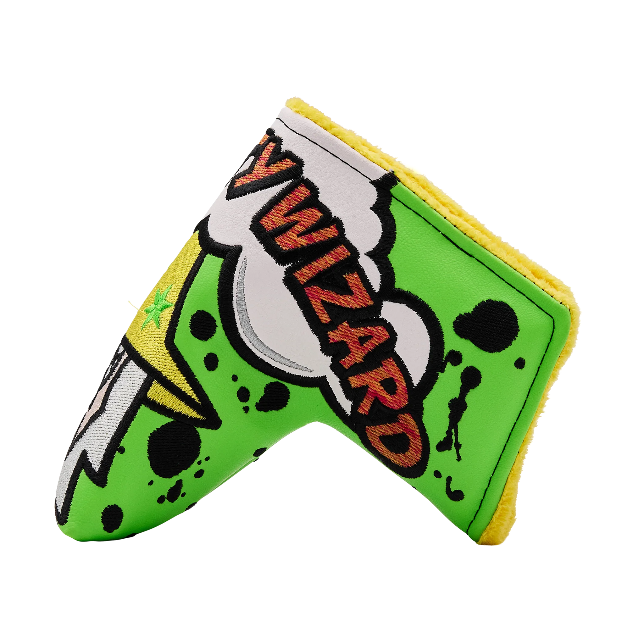 2025 Social Green Sour Face Wizard Blade Putter Headcover - Image 2