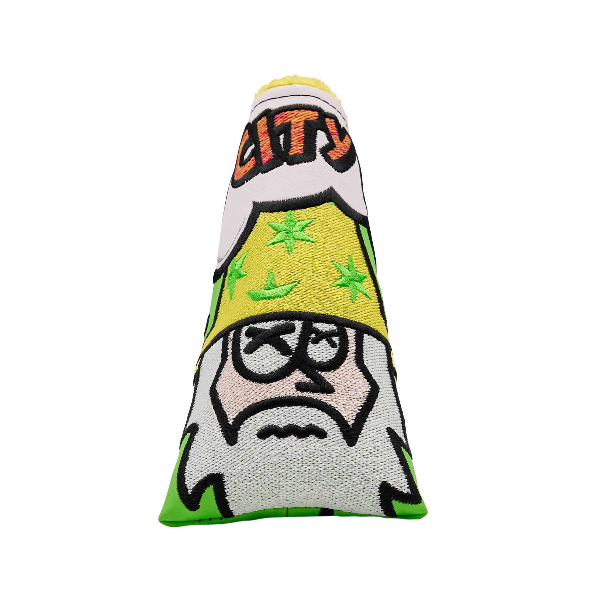 2025 Social Green Sour Face Wizard Blade Putter Headcover - Image 3