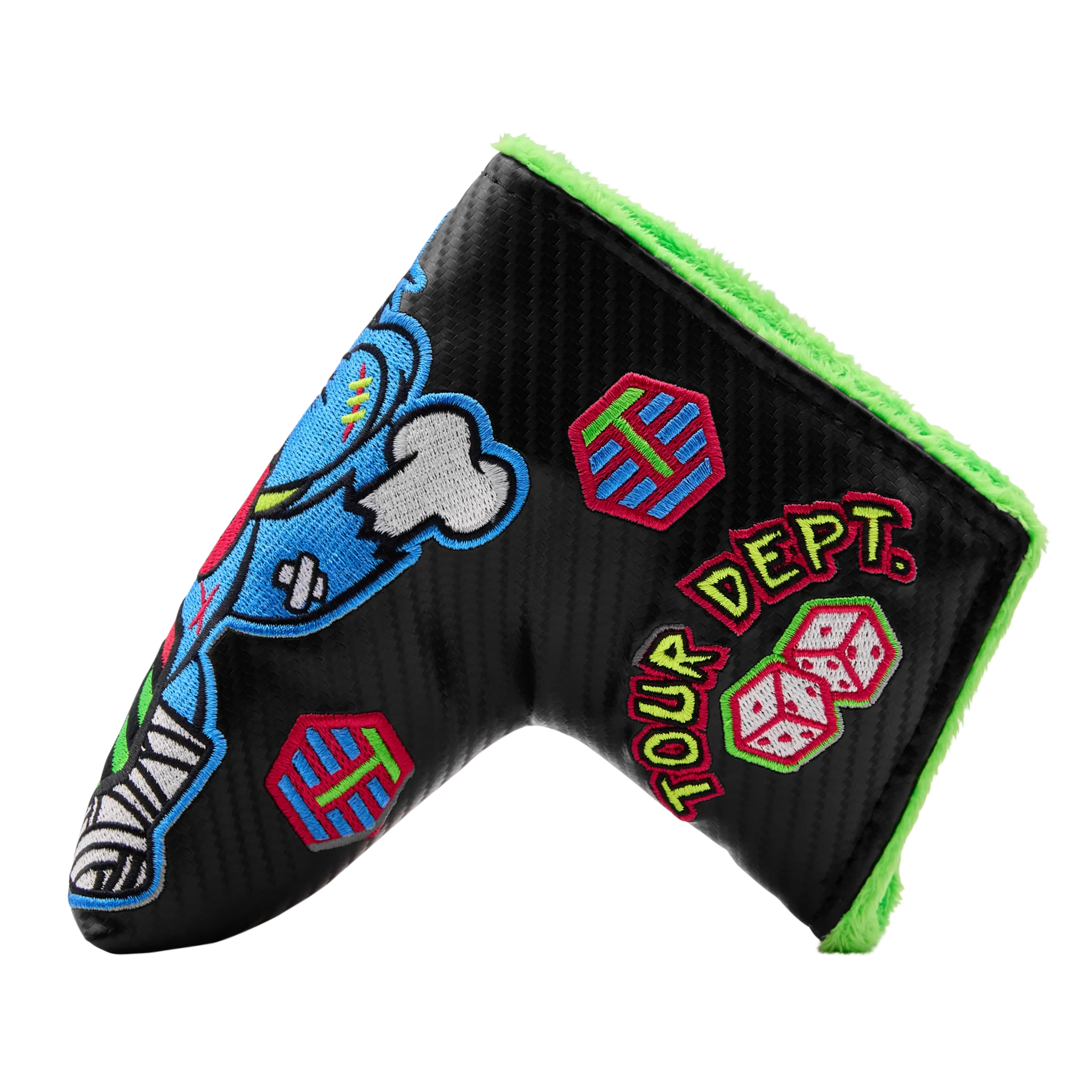 2025 Social Tour Dept. Unlucky Cat Blade Putter Headcover - Image 2