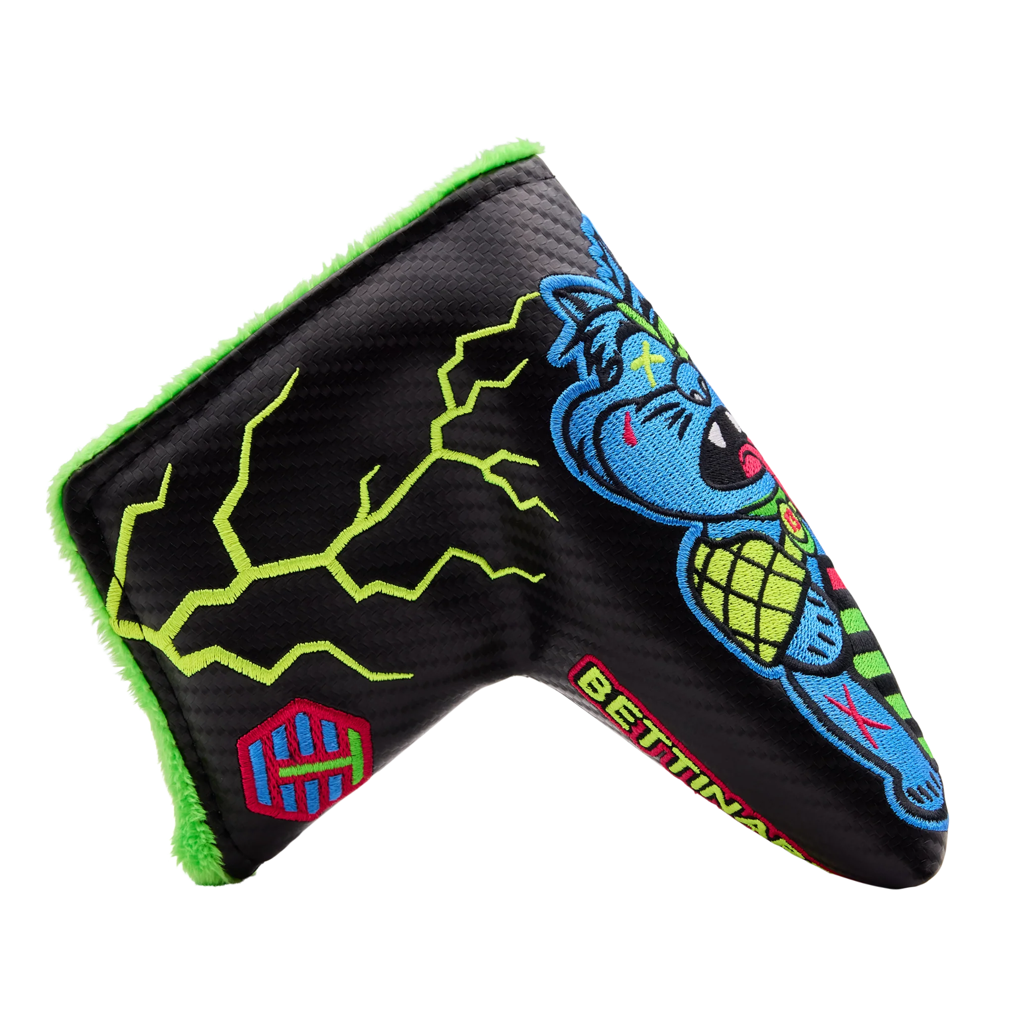 2025 Social Tour Dept. Unlucky Cat Blade Putter Headcover - Image 4