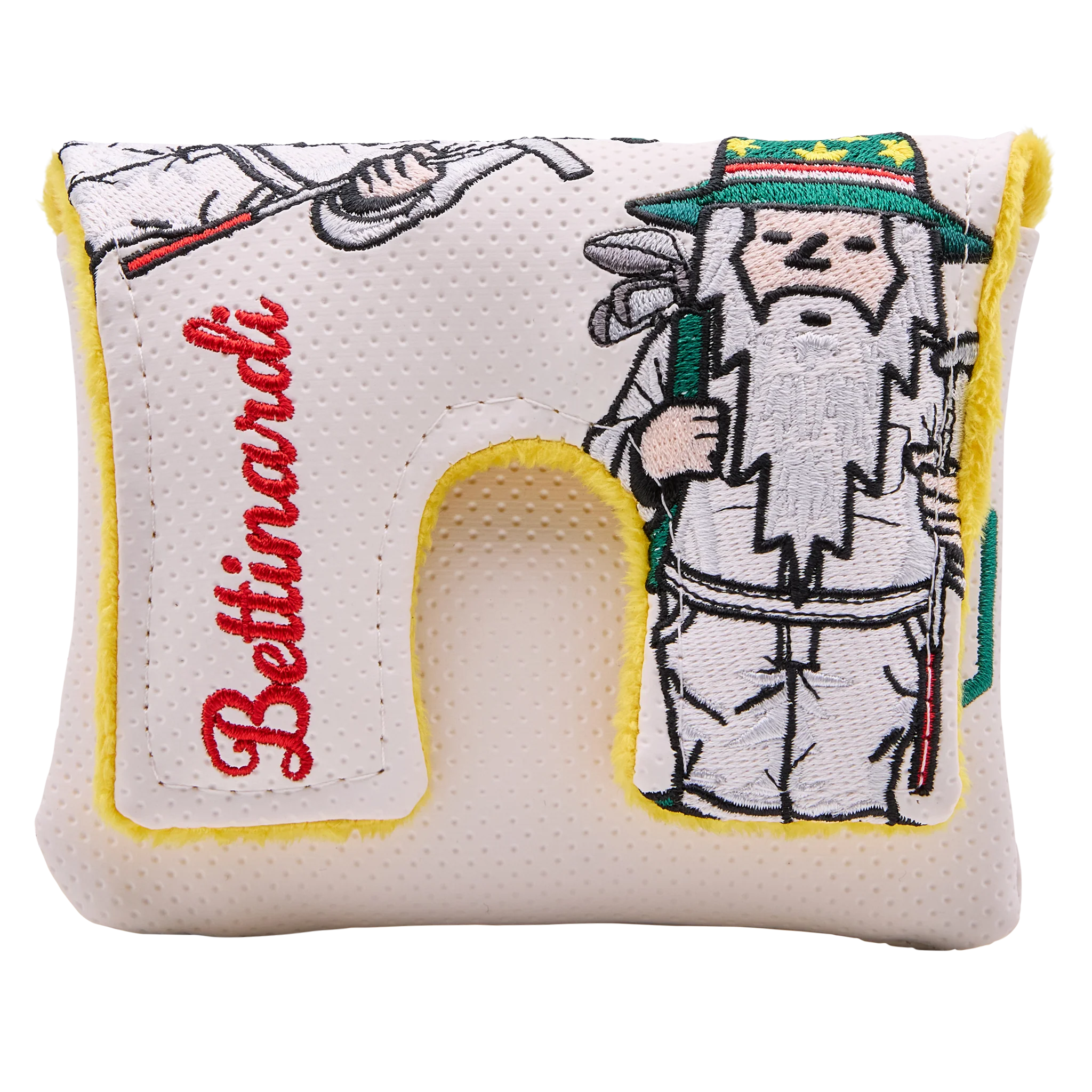 2025 Spring Classic Dancing Junior Wizard Caddie Center Shafted Mallet Putter Headcover - Image 2