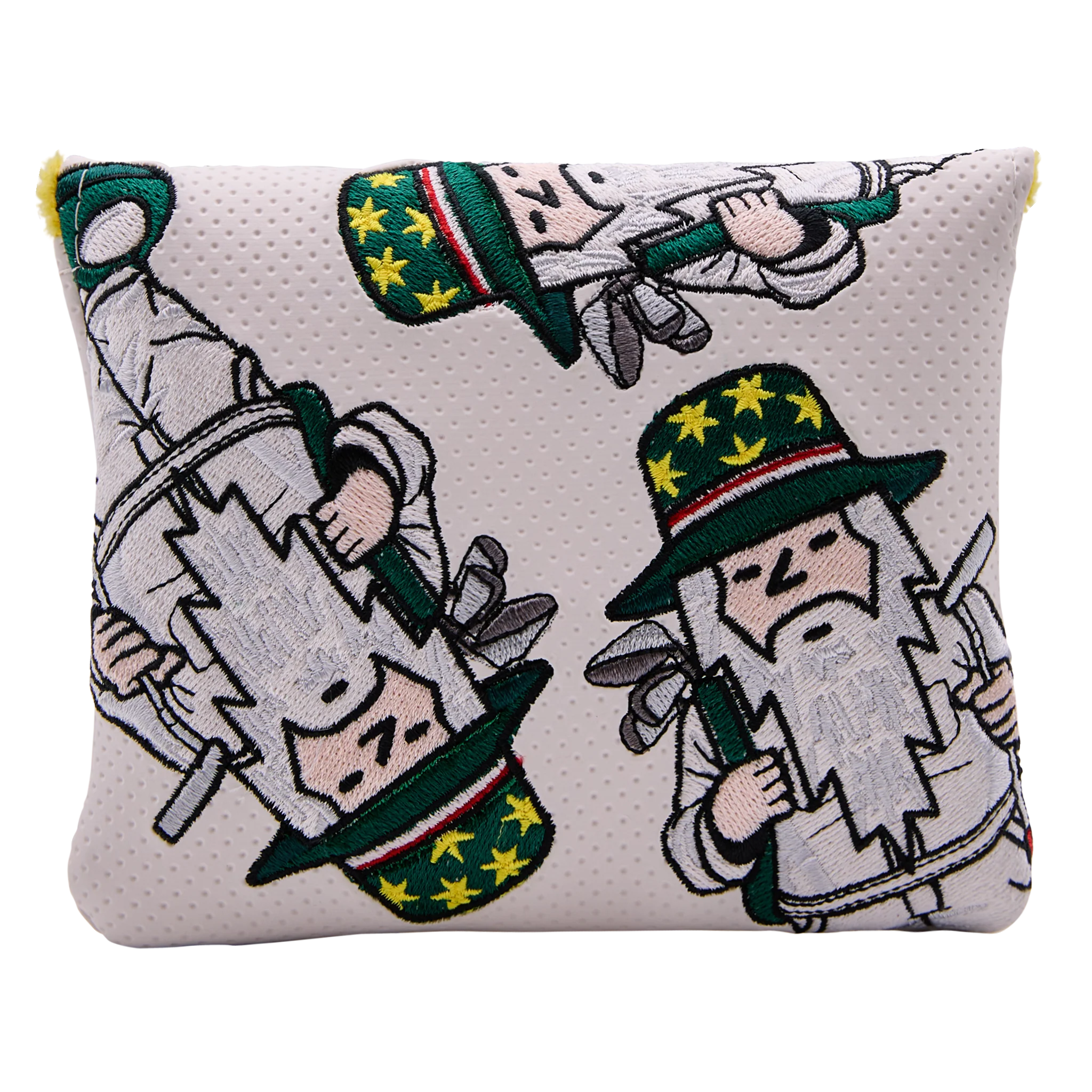 2025 Spring Classic Dancing Junior Wizard Caddie Mallet Putter Headcover