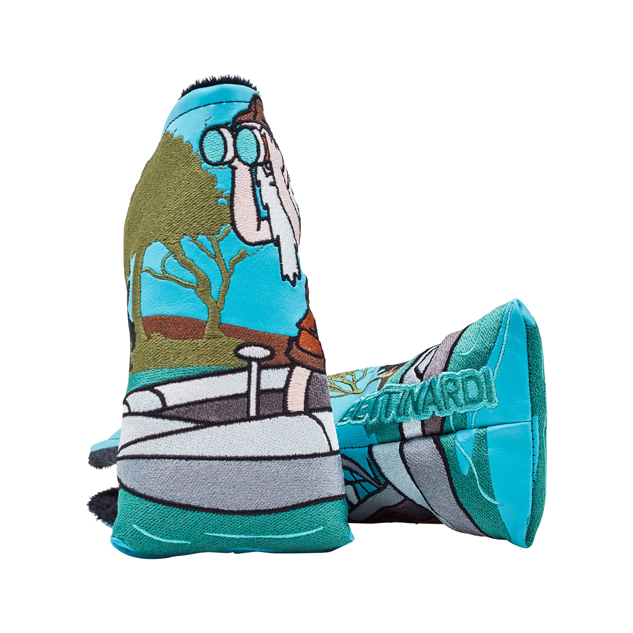 Florida Traveler Series - Blade Headcover - Wizard on Fan Boat