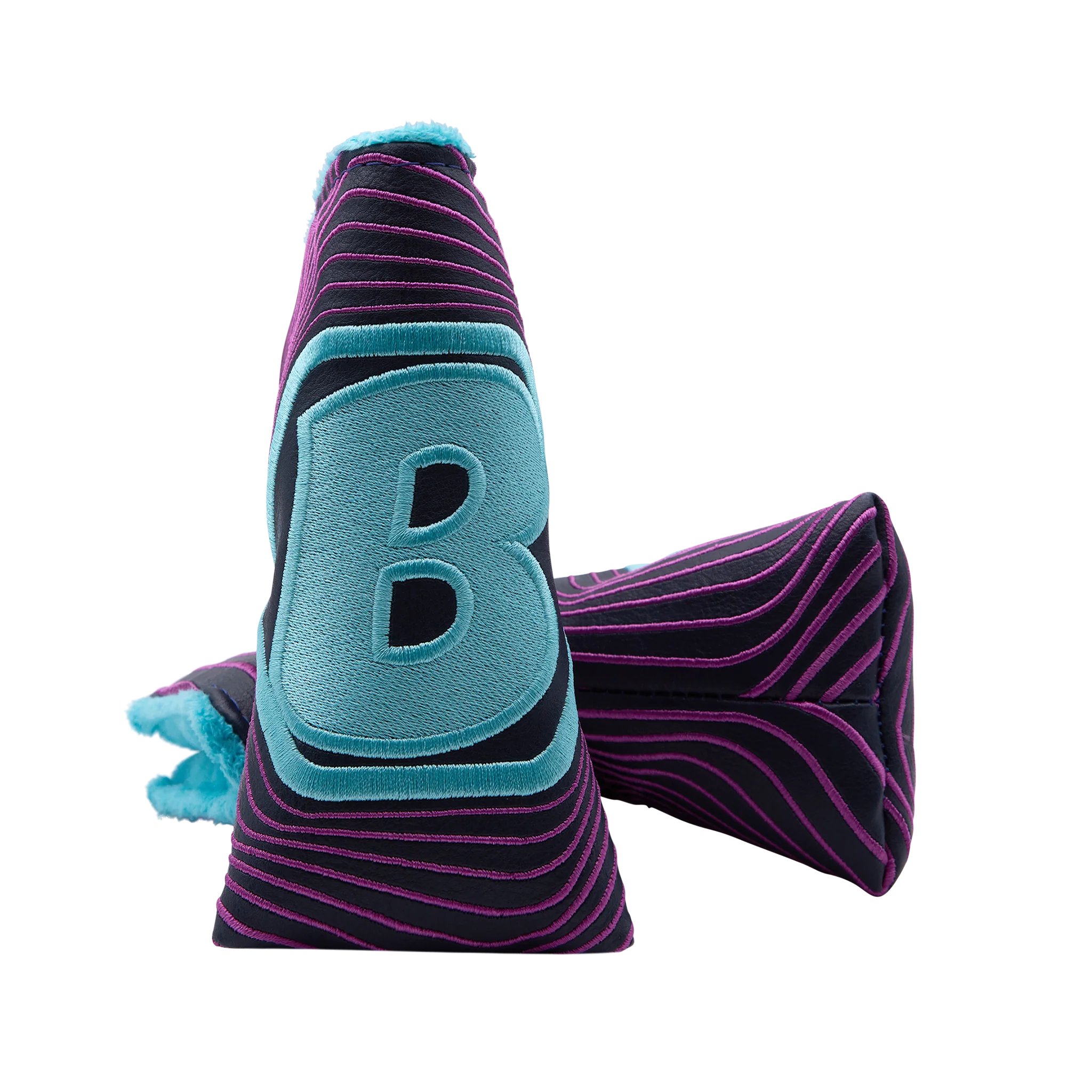 Bettinardi Hex B Spiral Blade Putter Headcover (Navy/Teal)