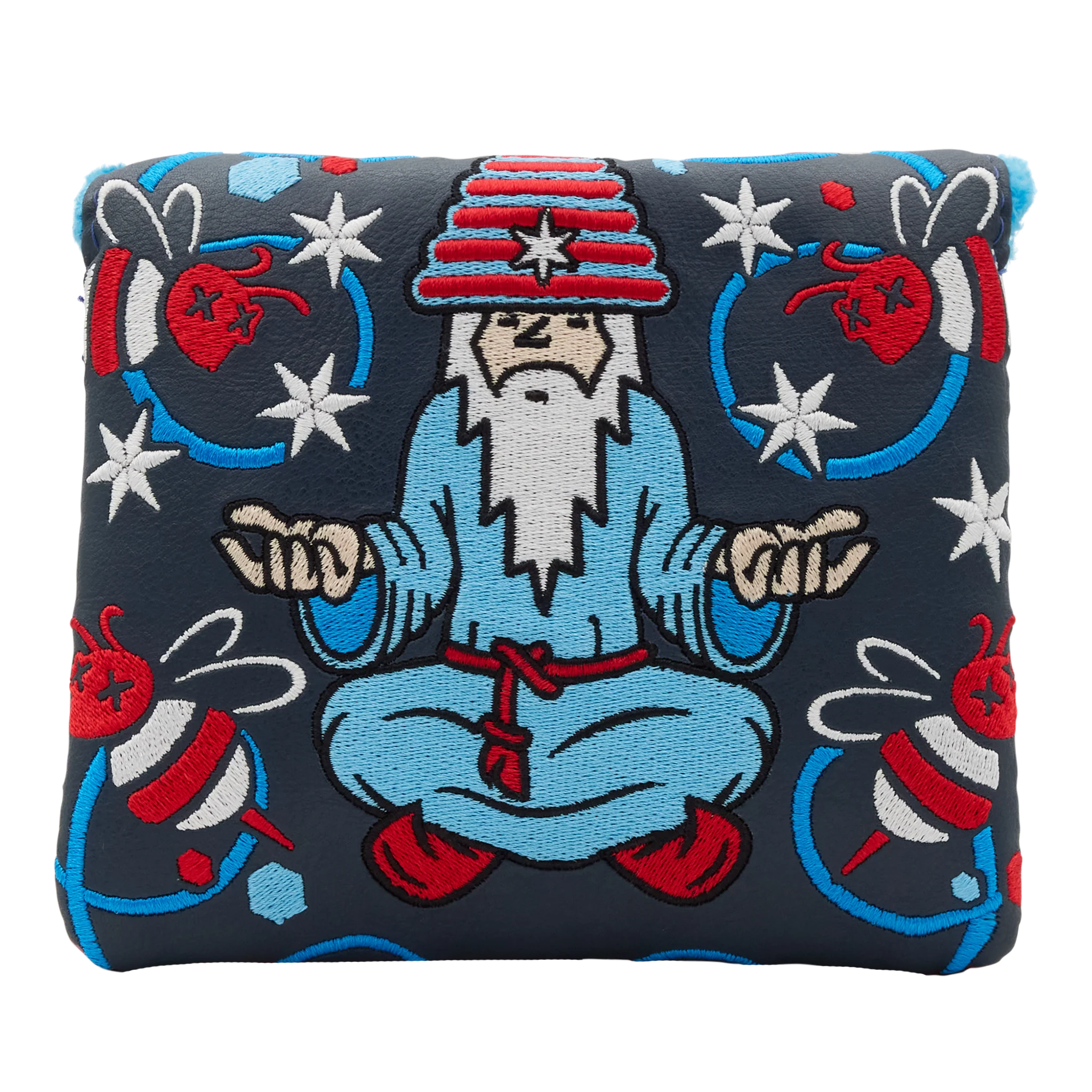 4th of July All-Knowing Wizard Mallet Putter Headcover