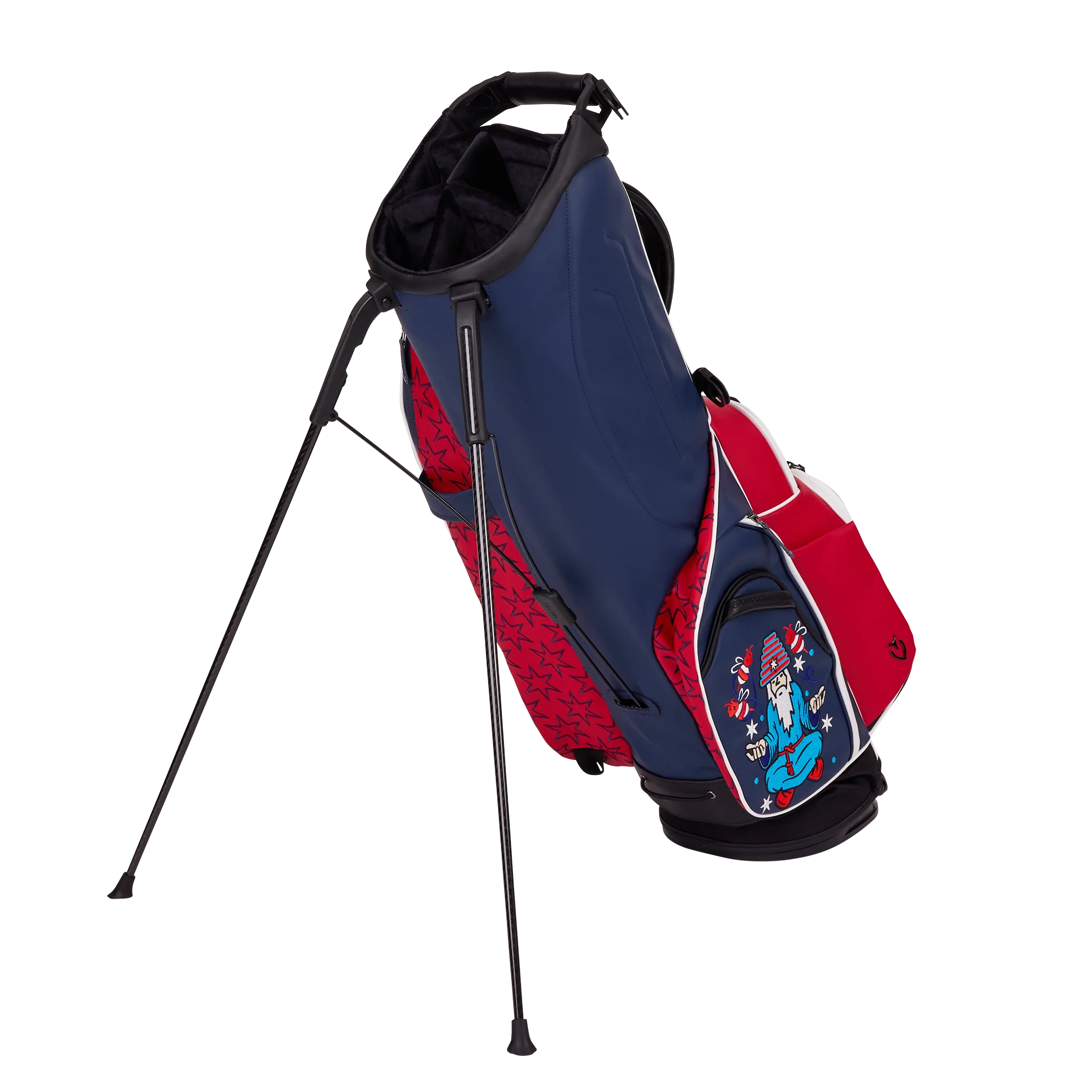 4th of July All-Knowing Wizard Vessel Player V 6-Way Stand Bag (RWB) - Image 2