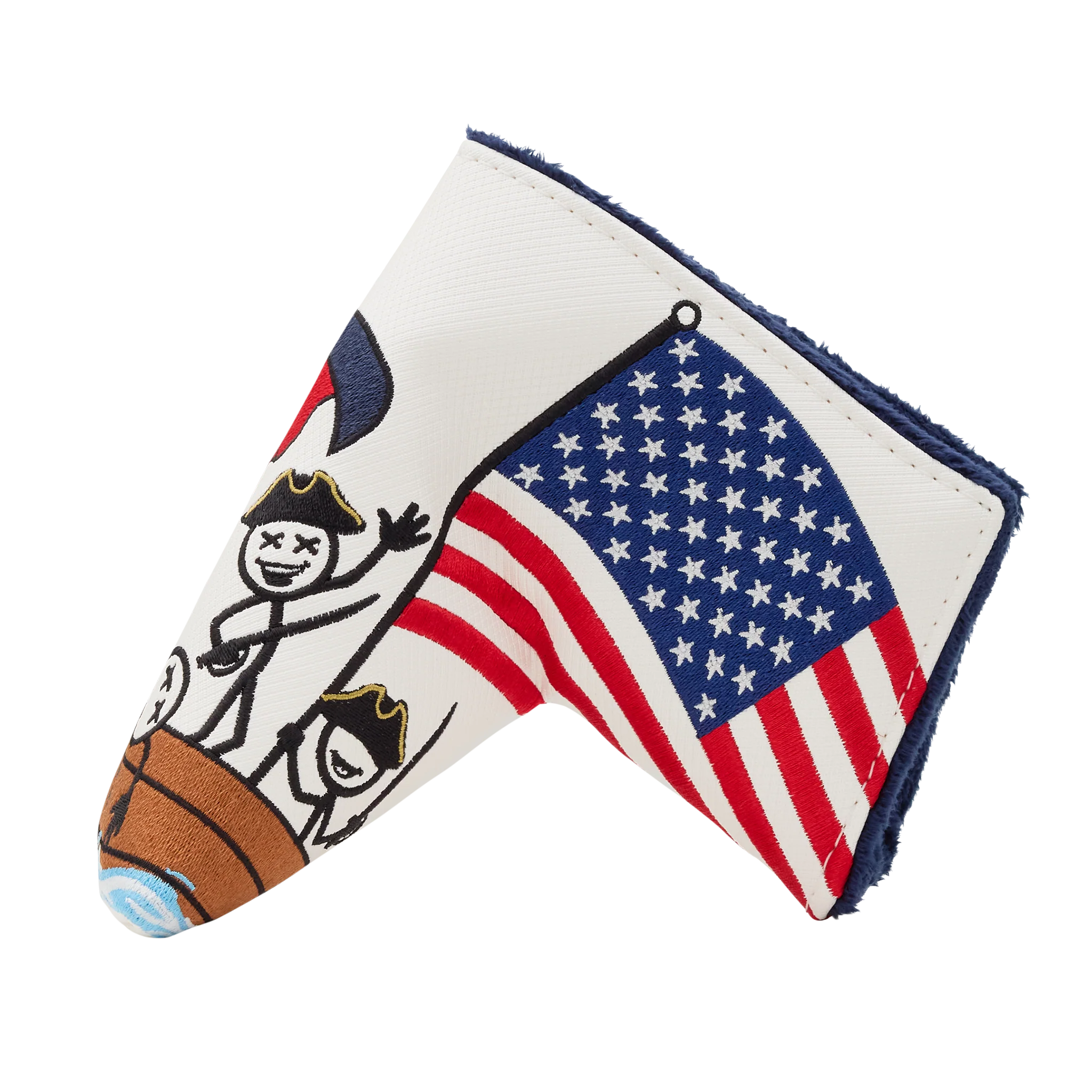 4th of July Crossing the Delaware Blade Putter Headcover - Image 2