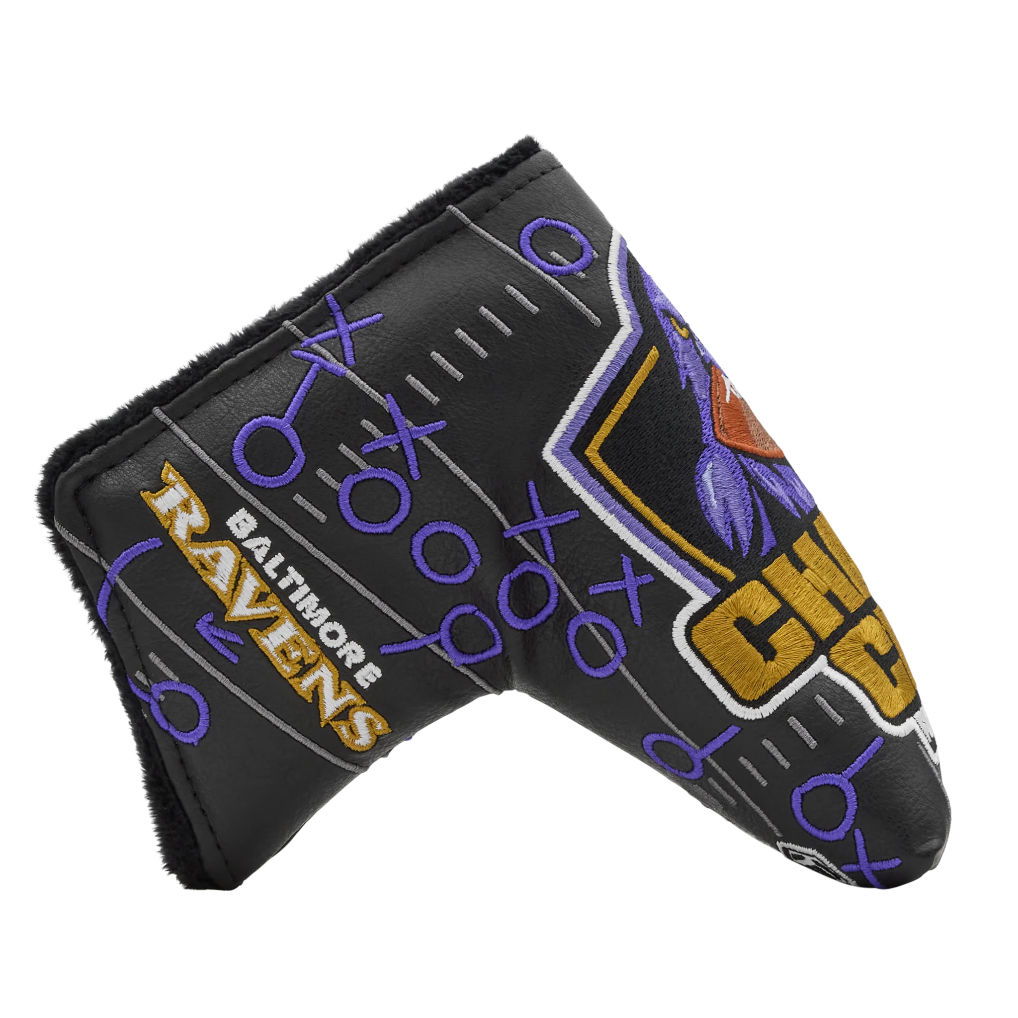 Baltimore Ravens Charm City Blade Putter Headcover - Image 4