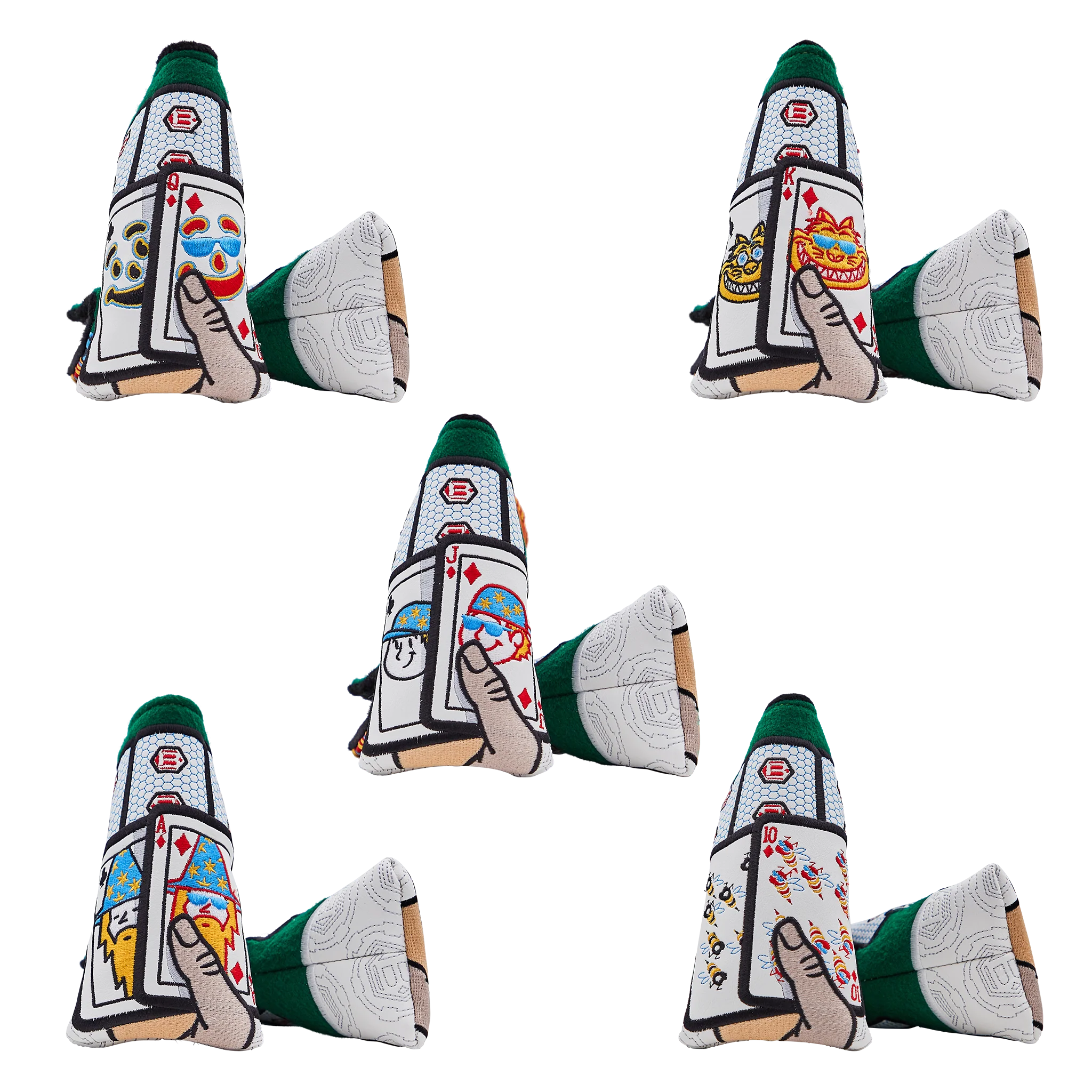 Texas Hold Em Multi-Icon Headcover