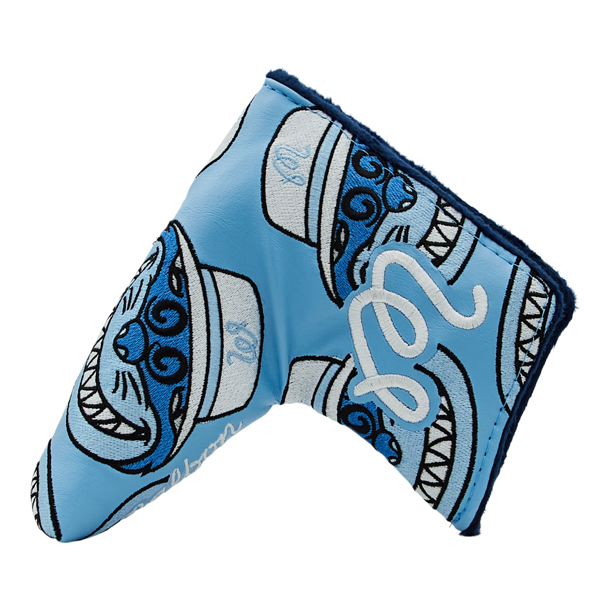 Betti x Malbon Blue Buckets Fat Cat Blade Putter Headcover - Image 2
