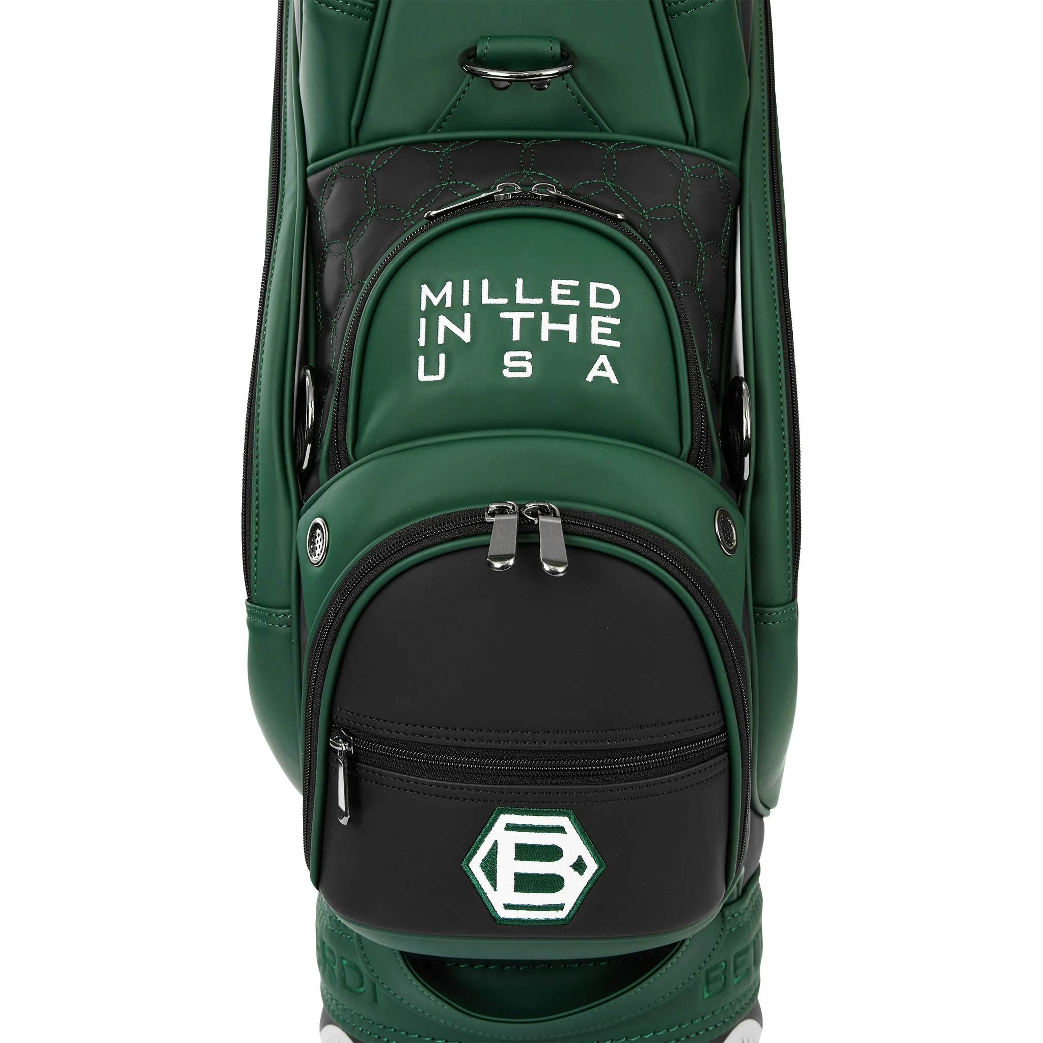 Bettinardi Black & Green Mini Staff Bag - Image 7