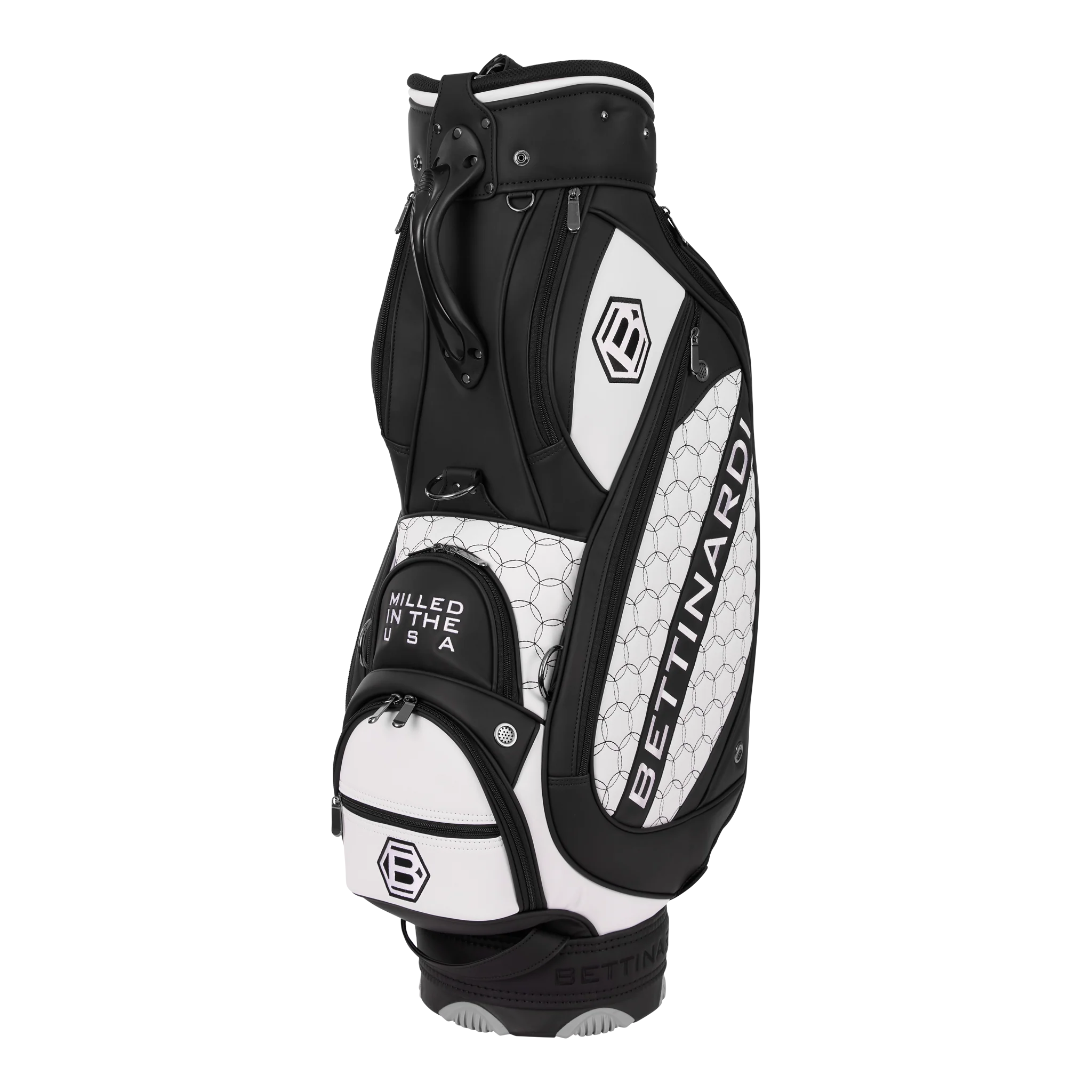 Bettinardi Black & White Mini Staff Bag - Image 3
