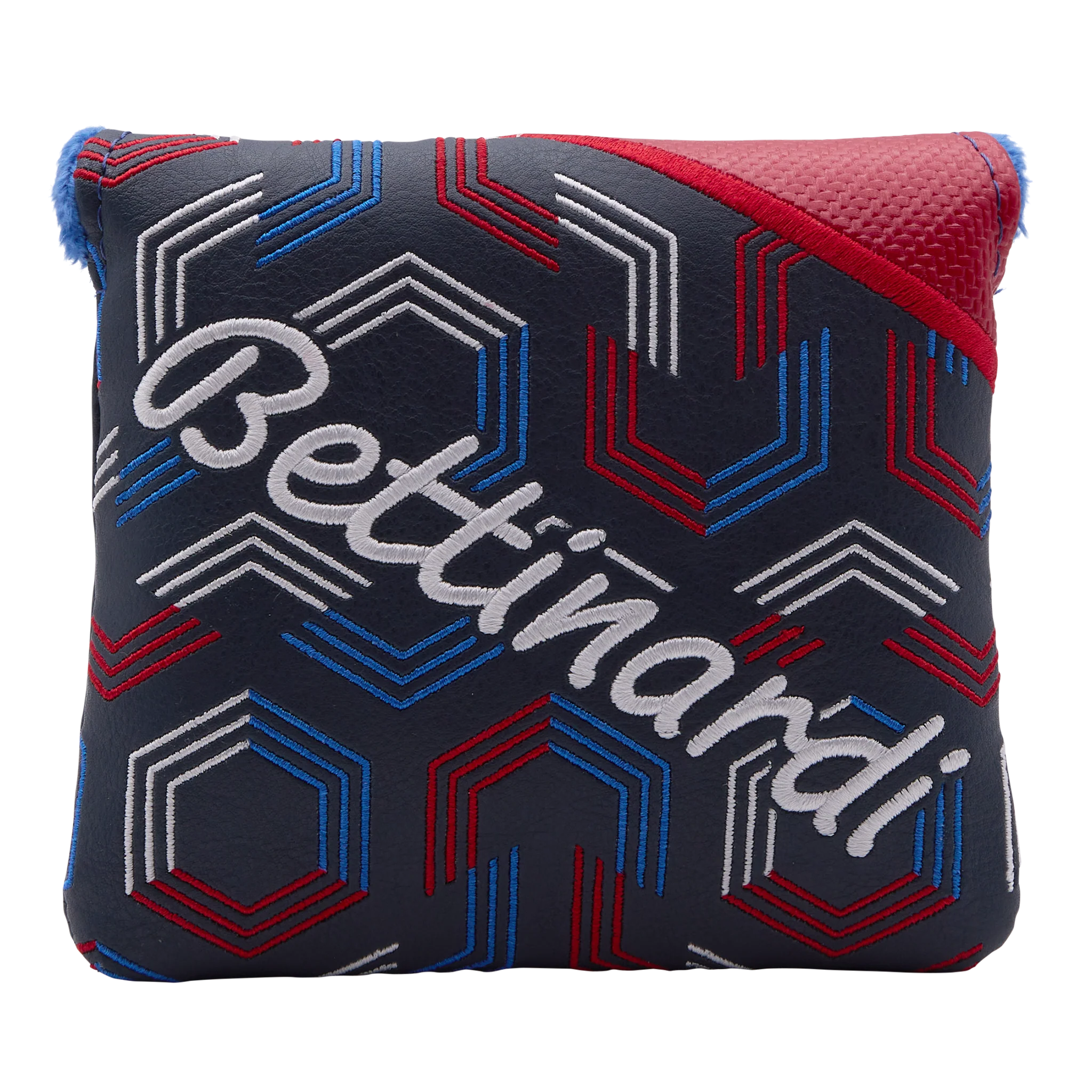 Bettinardi Geometric Center-Shafted Mallet Putter Headcover (RWB)