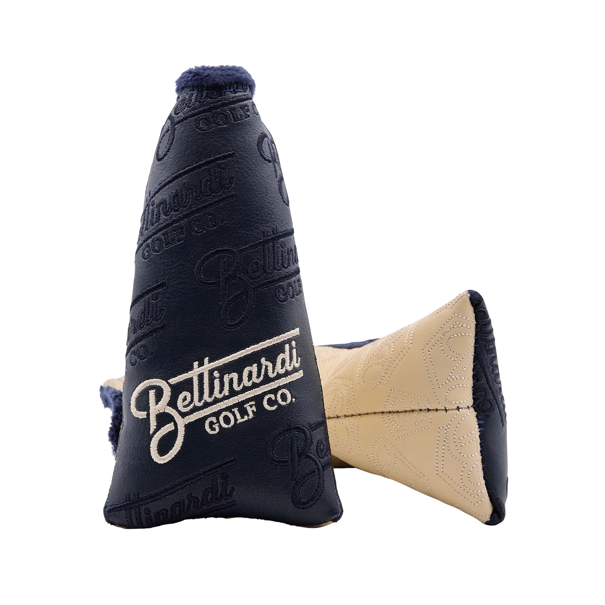 Bettinardi Golf Co. Script Blade Putter Headcover (Navy/Ivory)