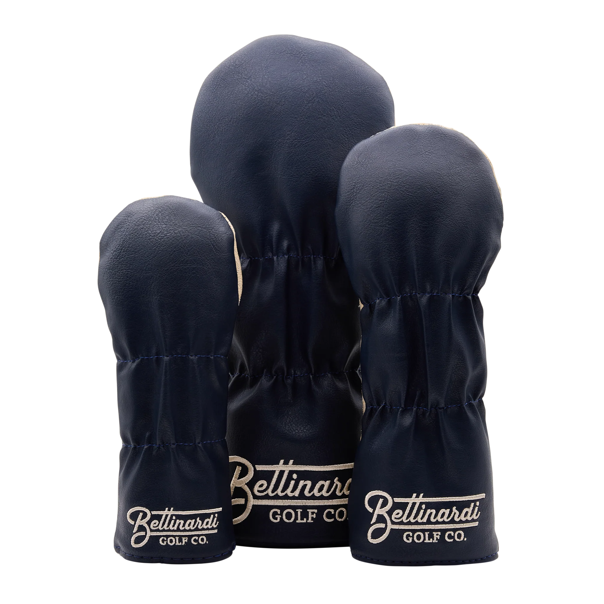 Bettinardi Golf Co. Script Wood Covers (Navy/Ivory) - Image 2