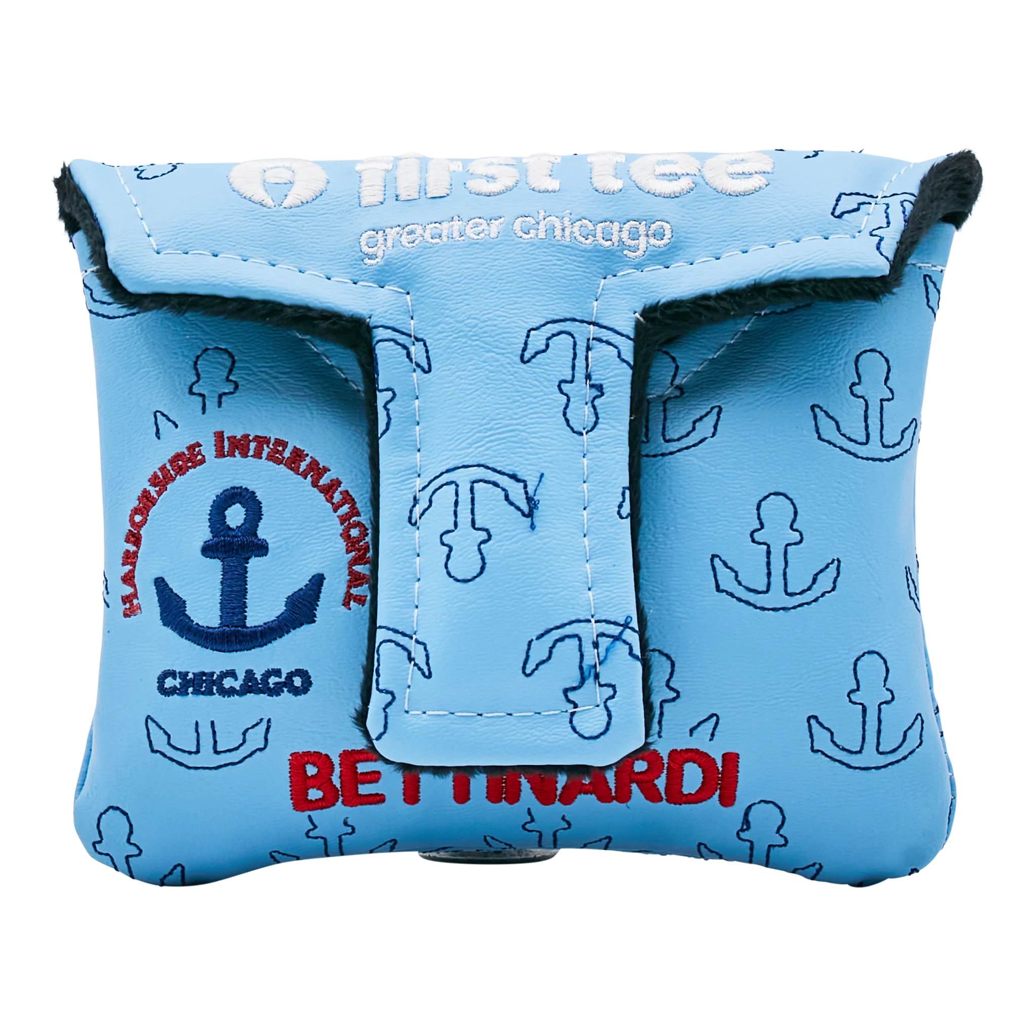 Bettinardi Golf First Tee Greater Chicago 2023 Blue Mallet Putter Headcover - Pre Order - Image 2