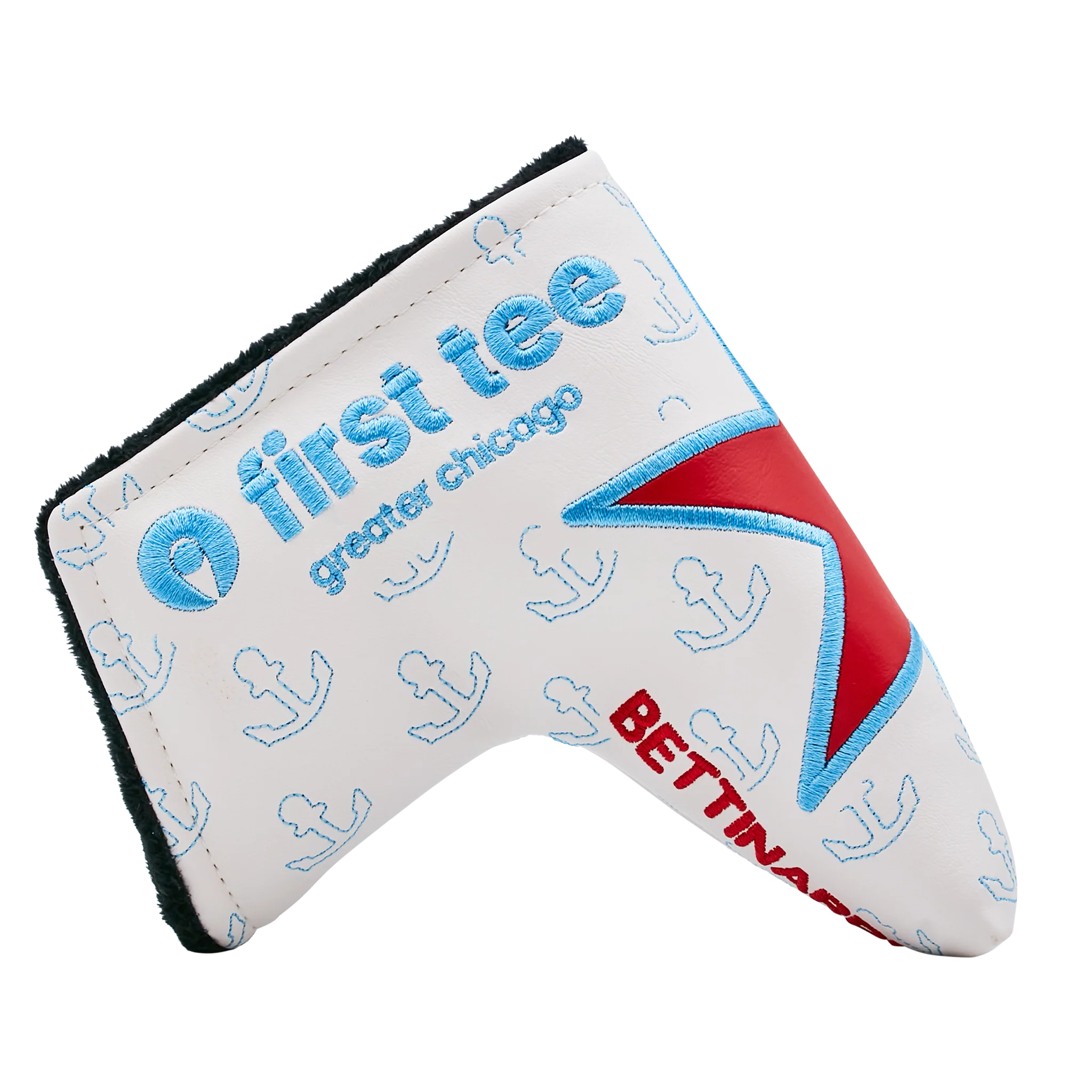 Bettinardi Golf First Tee Greater Chicago 2023 White Blade Putter Headcover - Pre Order - Image 4