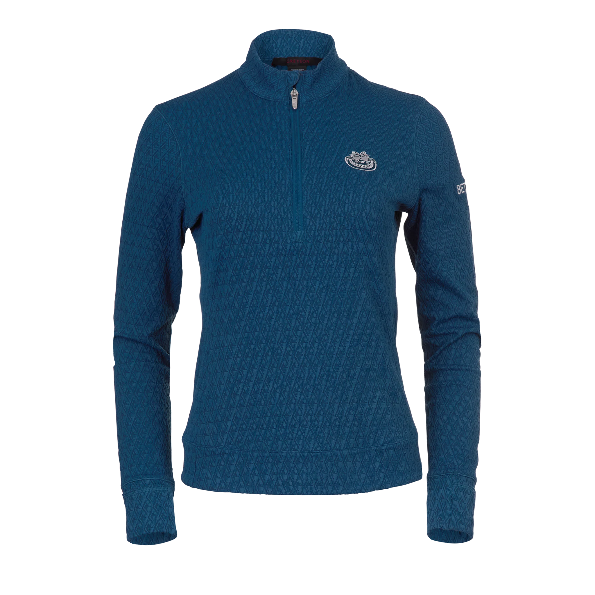 Bettinardi Greyson Diamonds All Day Jaquard Halley Quarter Zip - Image 4