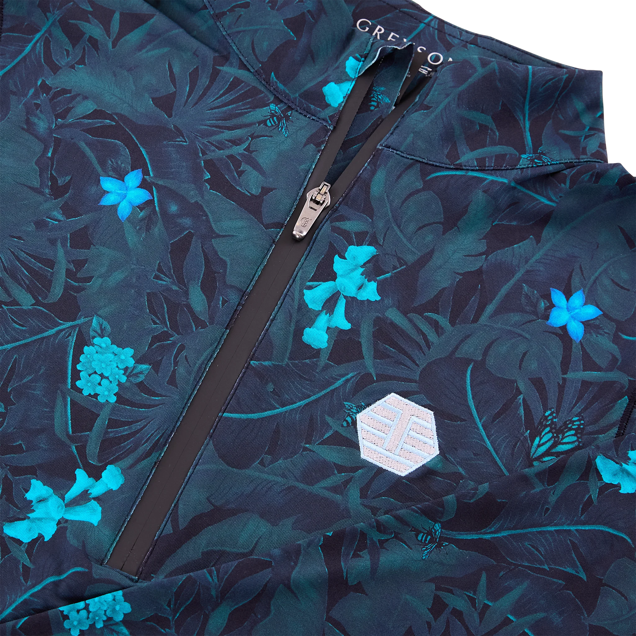 Bettinardi Greyson Lost Bloom Halley Women’s Quarter-Zip - Image 4