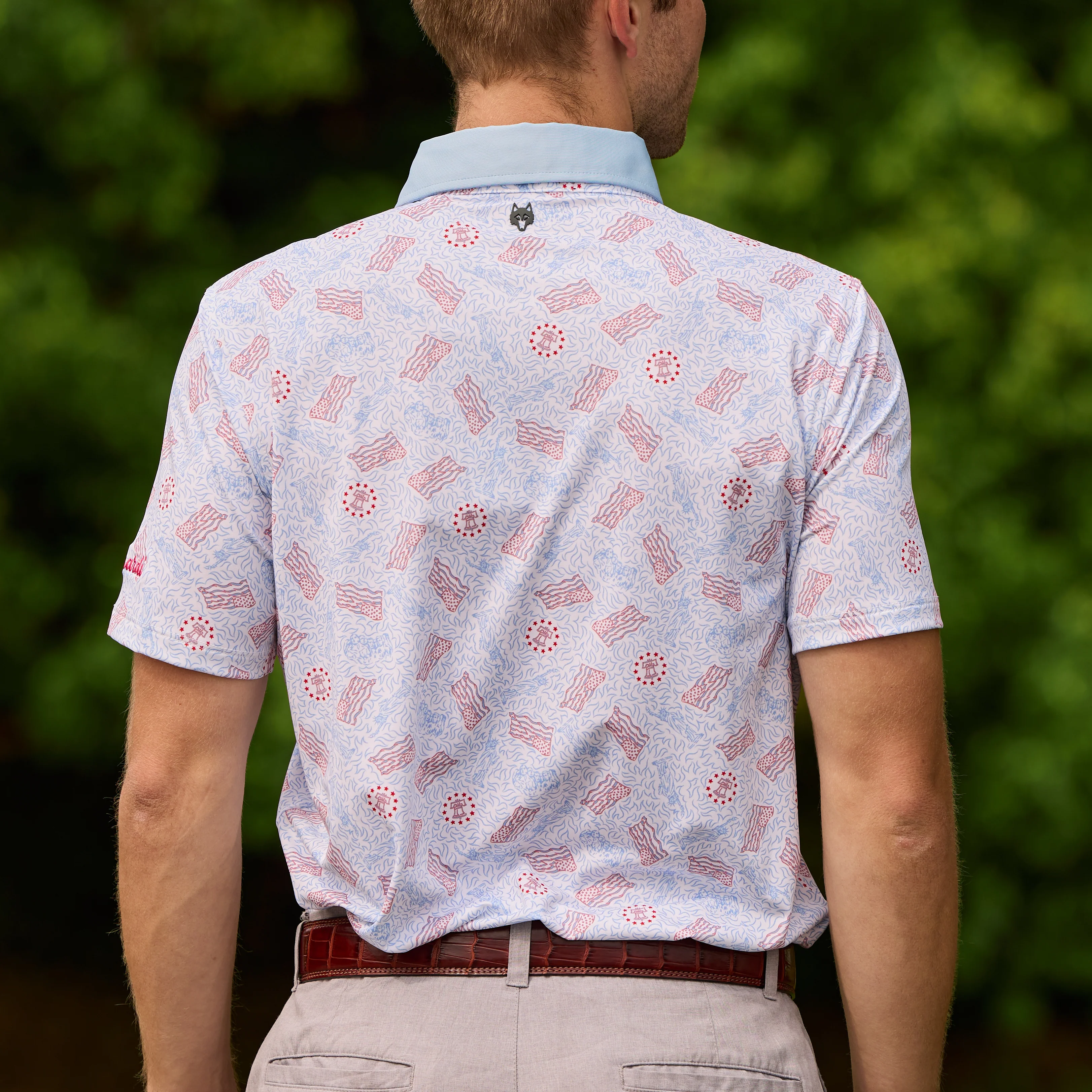 Bettinardi Greyson Wizard Americana Polo (White) - Image 2