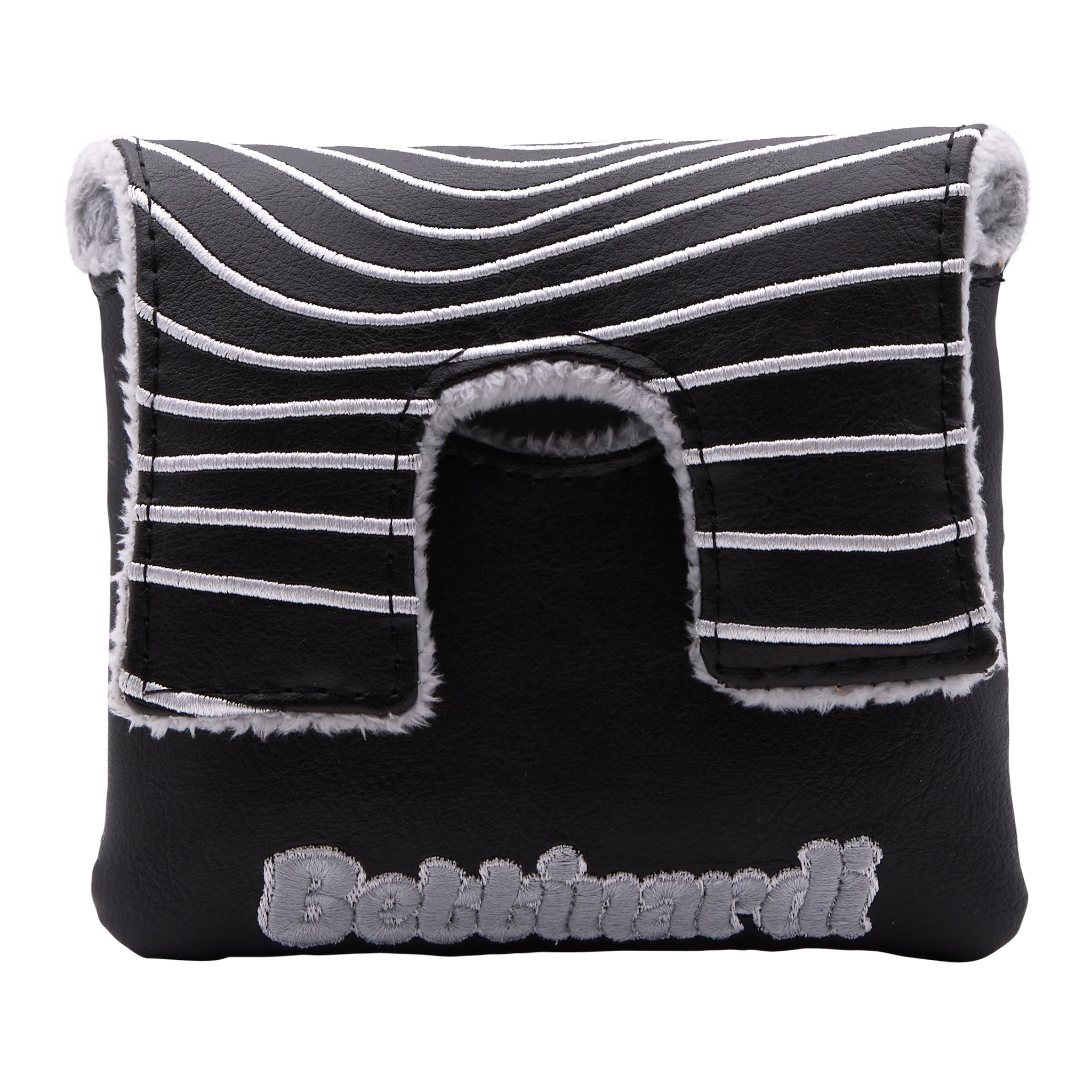 Bettinardi Hex B Spiral Center-Shafted Mallet Putter Headcover (Black/White) - Image 2