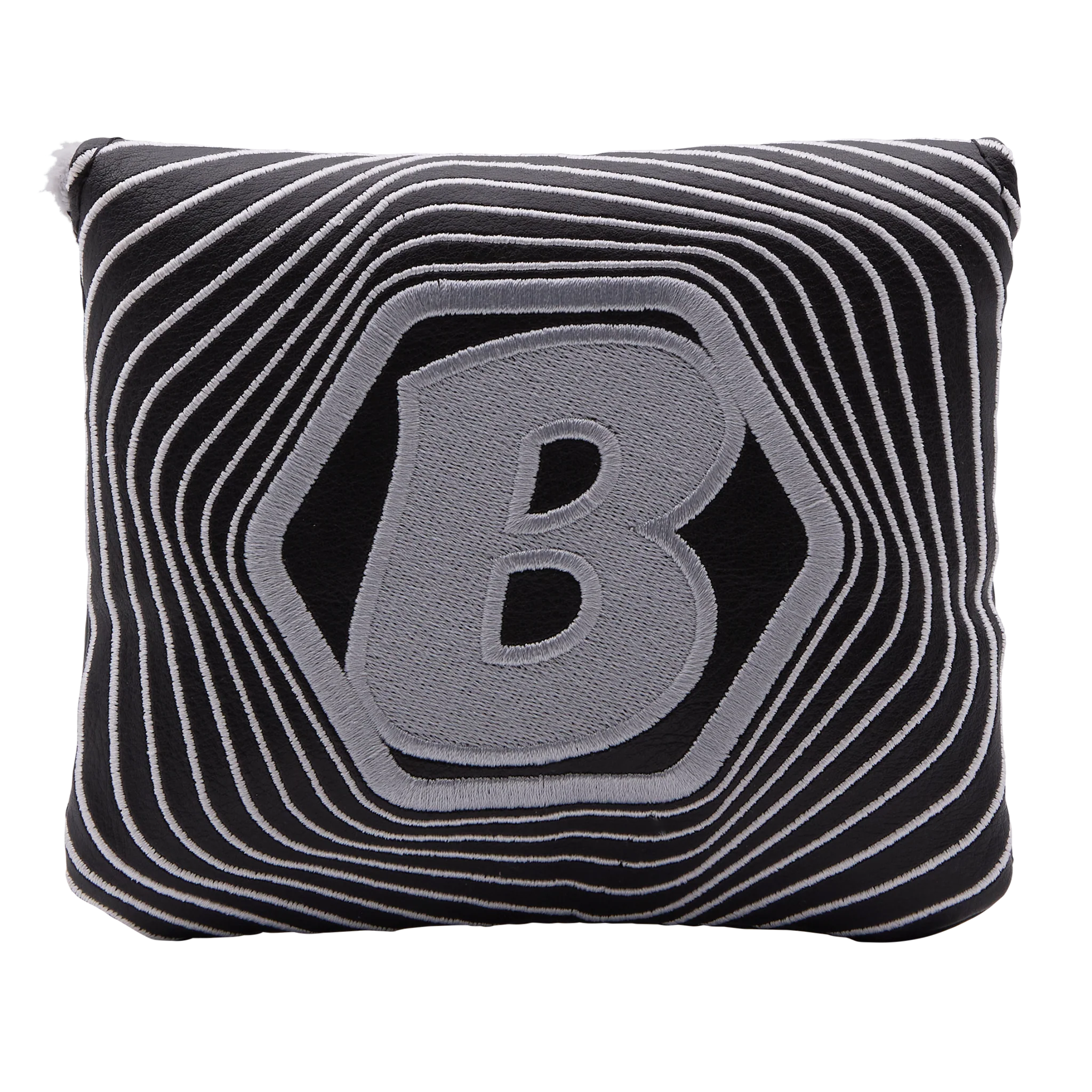Bettinardi Hex B Spiral Mallet Putter Headcover (Black/White)