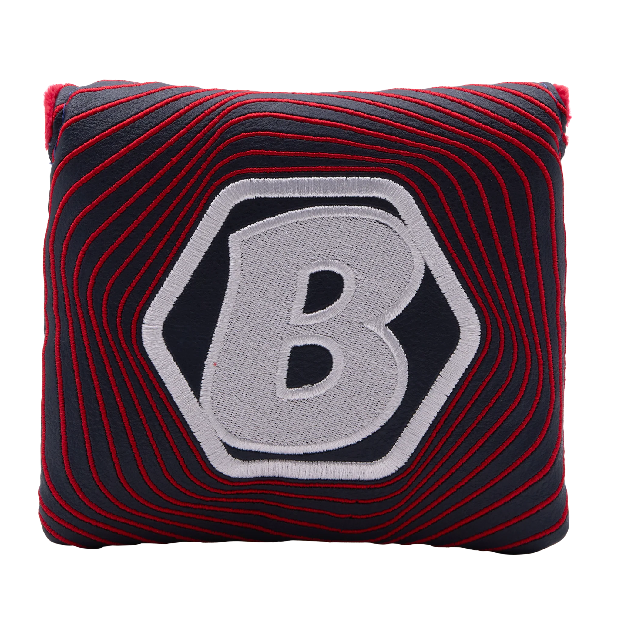Bettinardi Hex B Spiral Mallet Putter Headcover (Navy/Red)