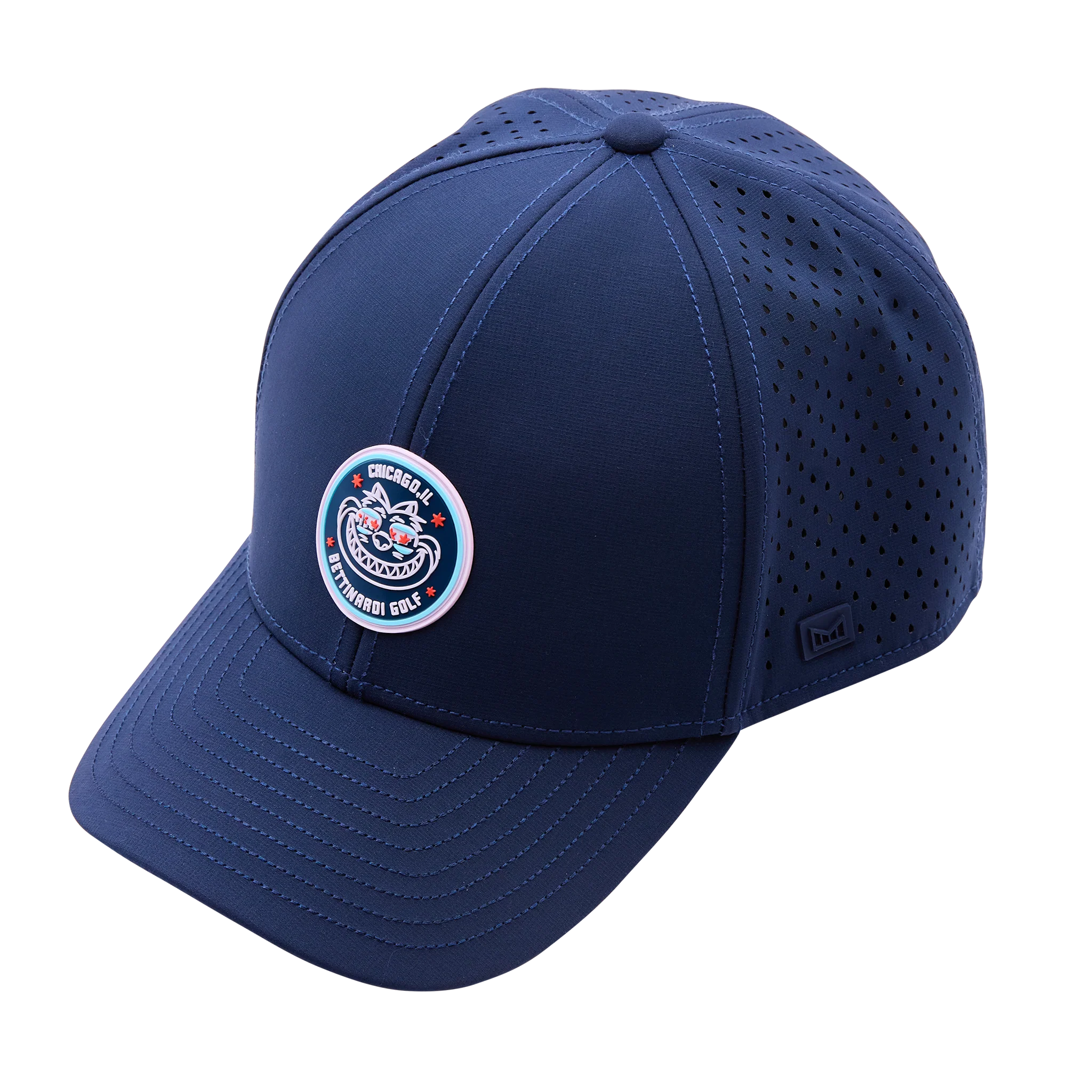 Bettinardi Melin Chicago Skyline Fat Cat Patch Navy A-Game Hydro Hat