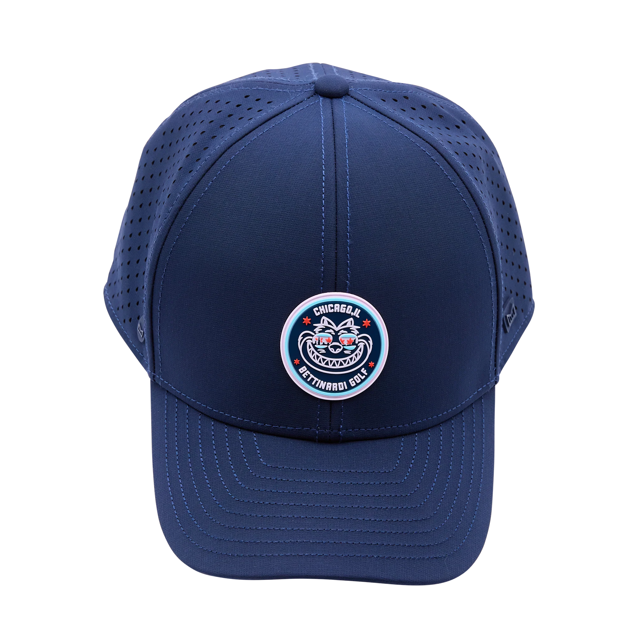 Bettinardi Melin Chicago Skyline Fat Cat Patch Navy A-Game Hydro Hat - Image 2