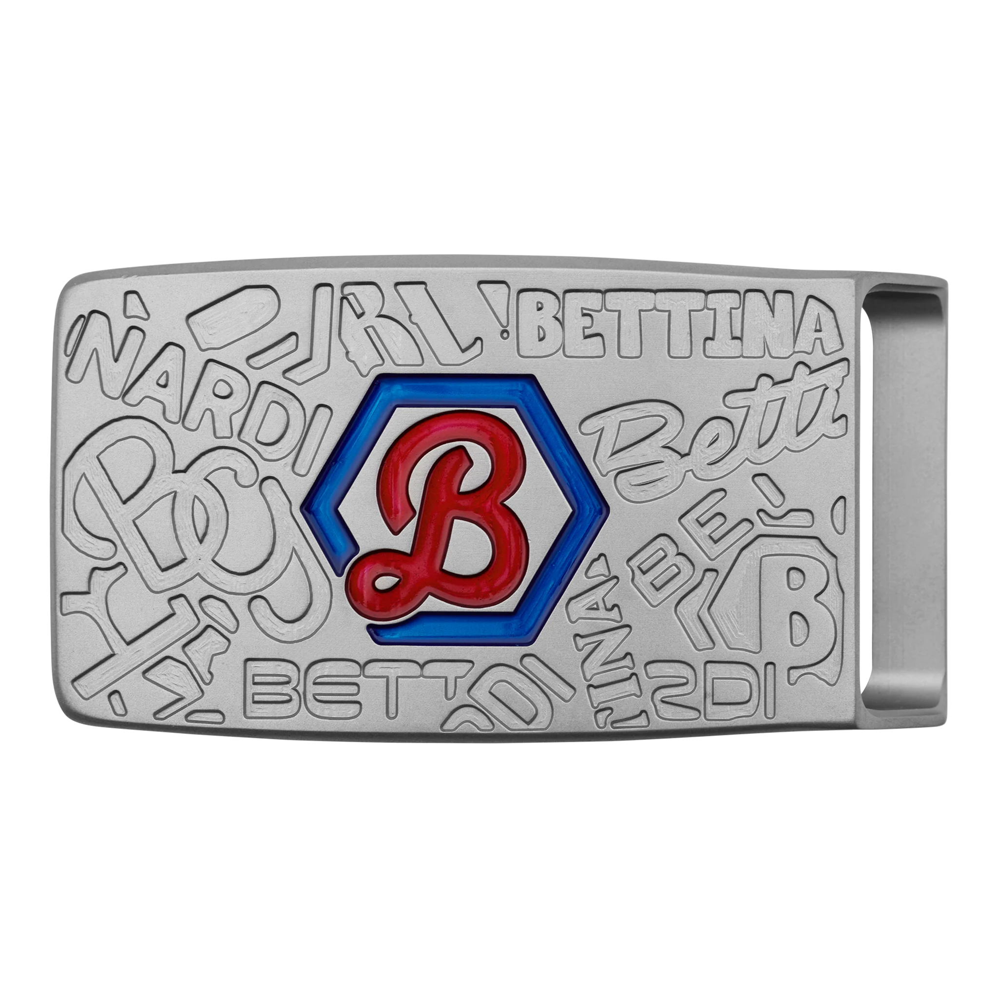 Bettinardi Multi Wordmark Milled Belt Buckle