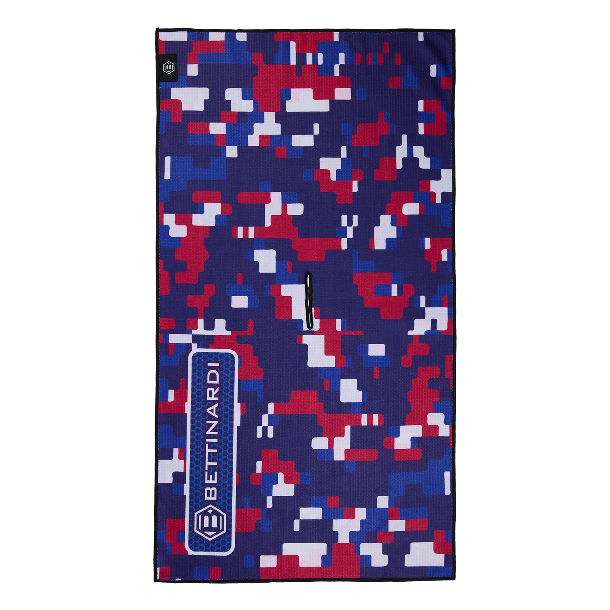 Bettinardi Navy and Red Digital Camo Towel