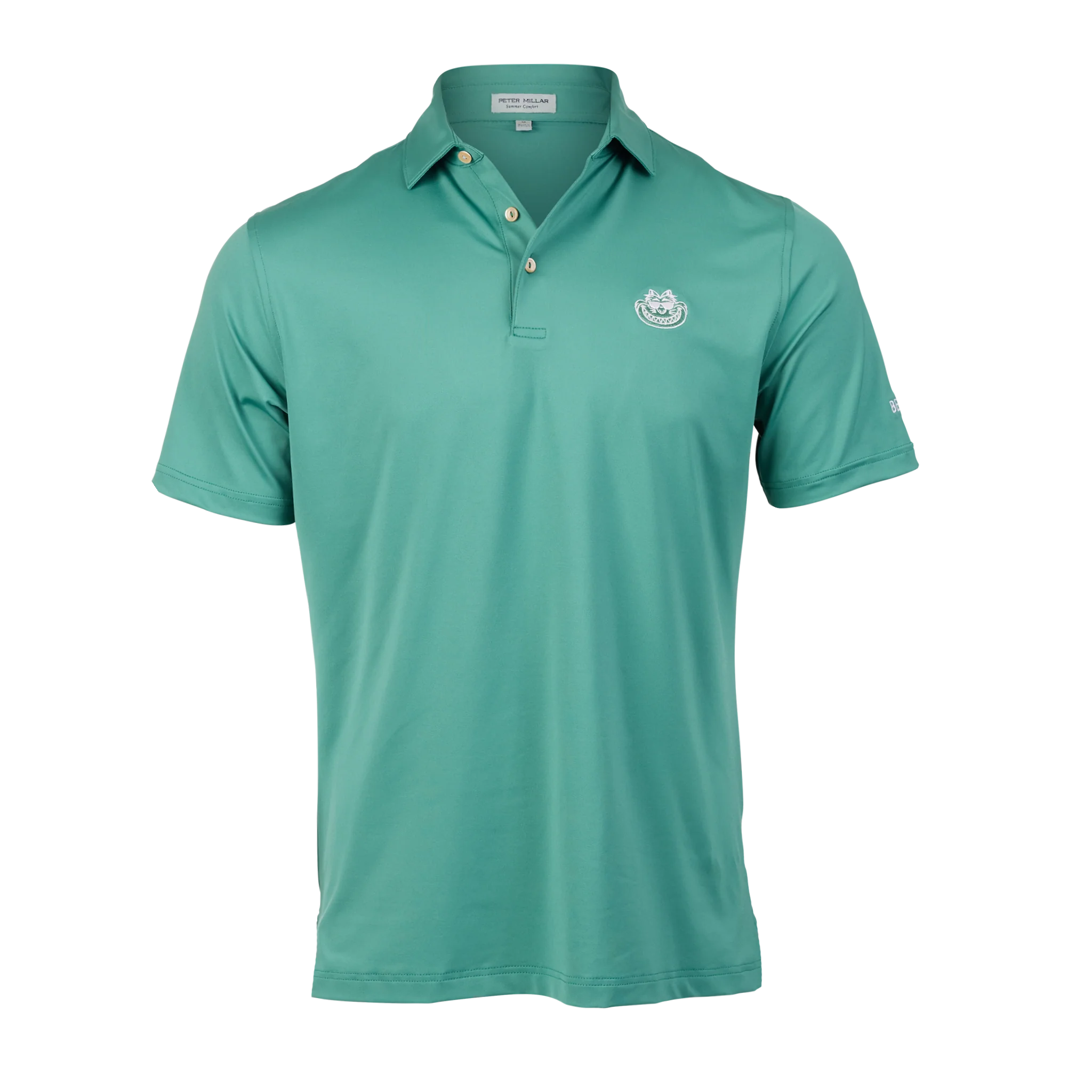 Bettinardi Peter Millar Sunglasses Cat Performance Jersey Polo (Snow Pea) - Image 5
