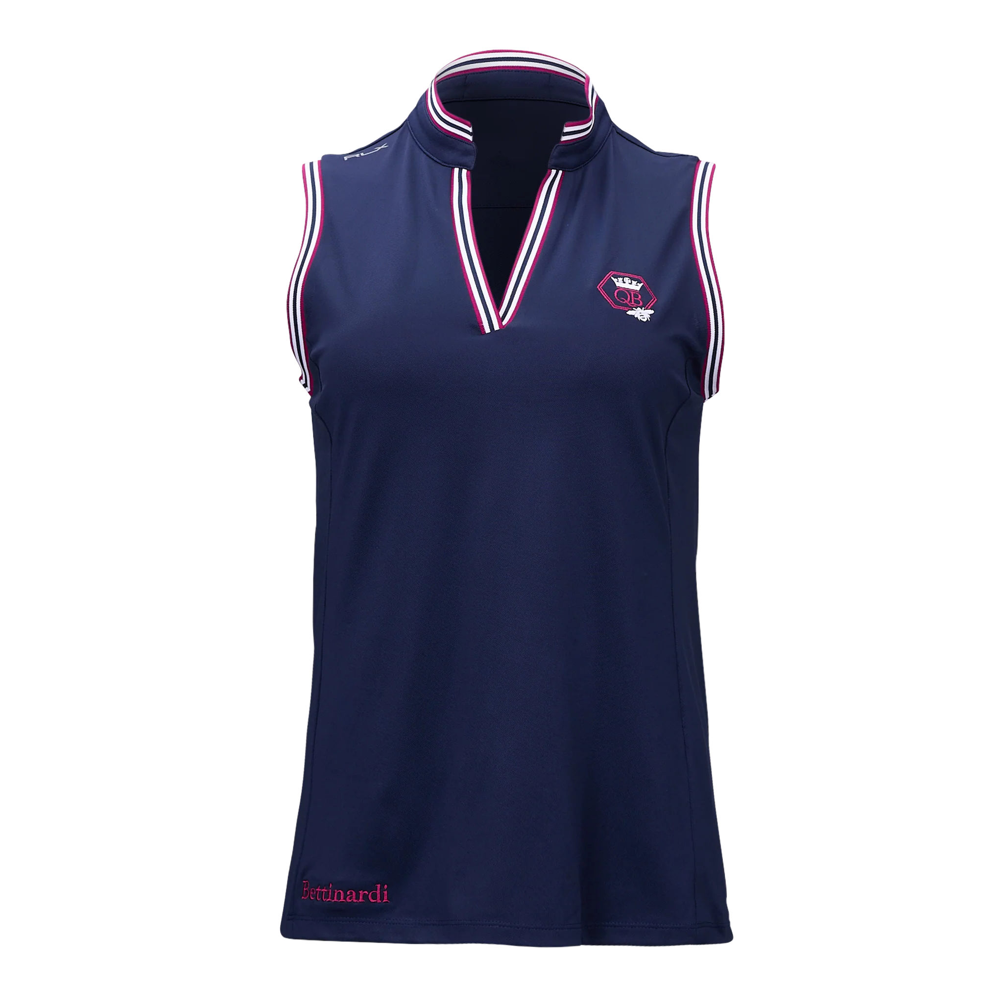 Bettinardi Ralph Lauren RLX Women's Queen B Sleeveless Polo - Image 4