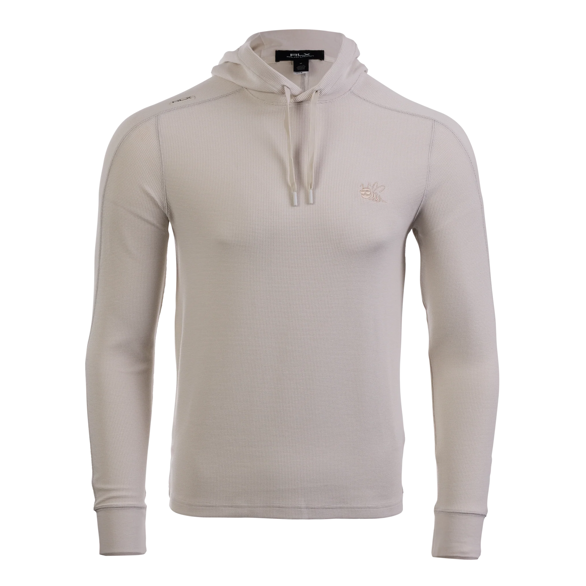 Bettinardi RLX Sunglasses Stinger Performance Waffle-Knit Hoodie (Ceramic White) - Image 5