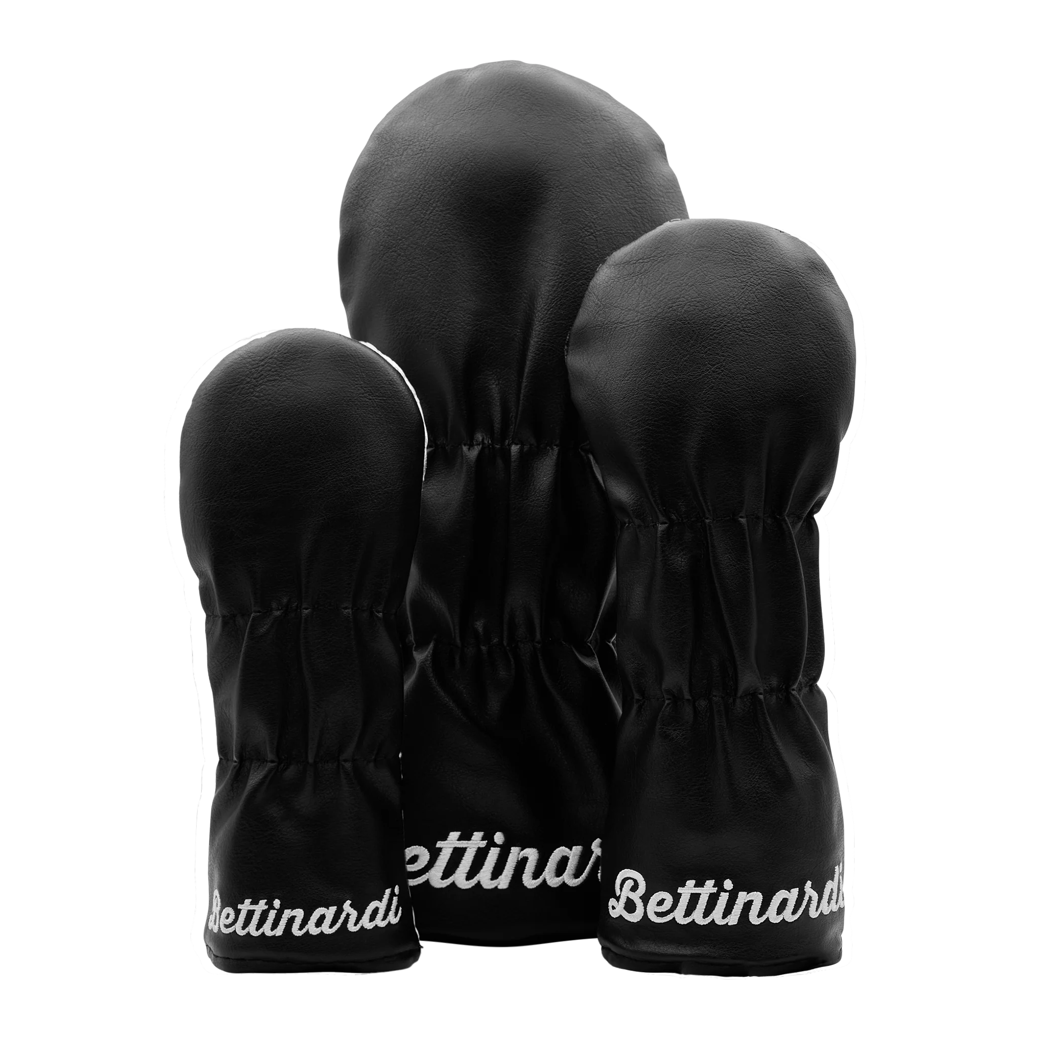 Bettinardi Script Hex B Wood Covers (Black/White) - Image 2