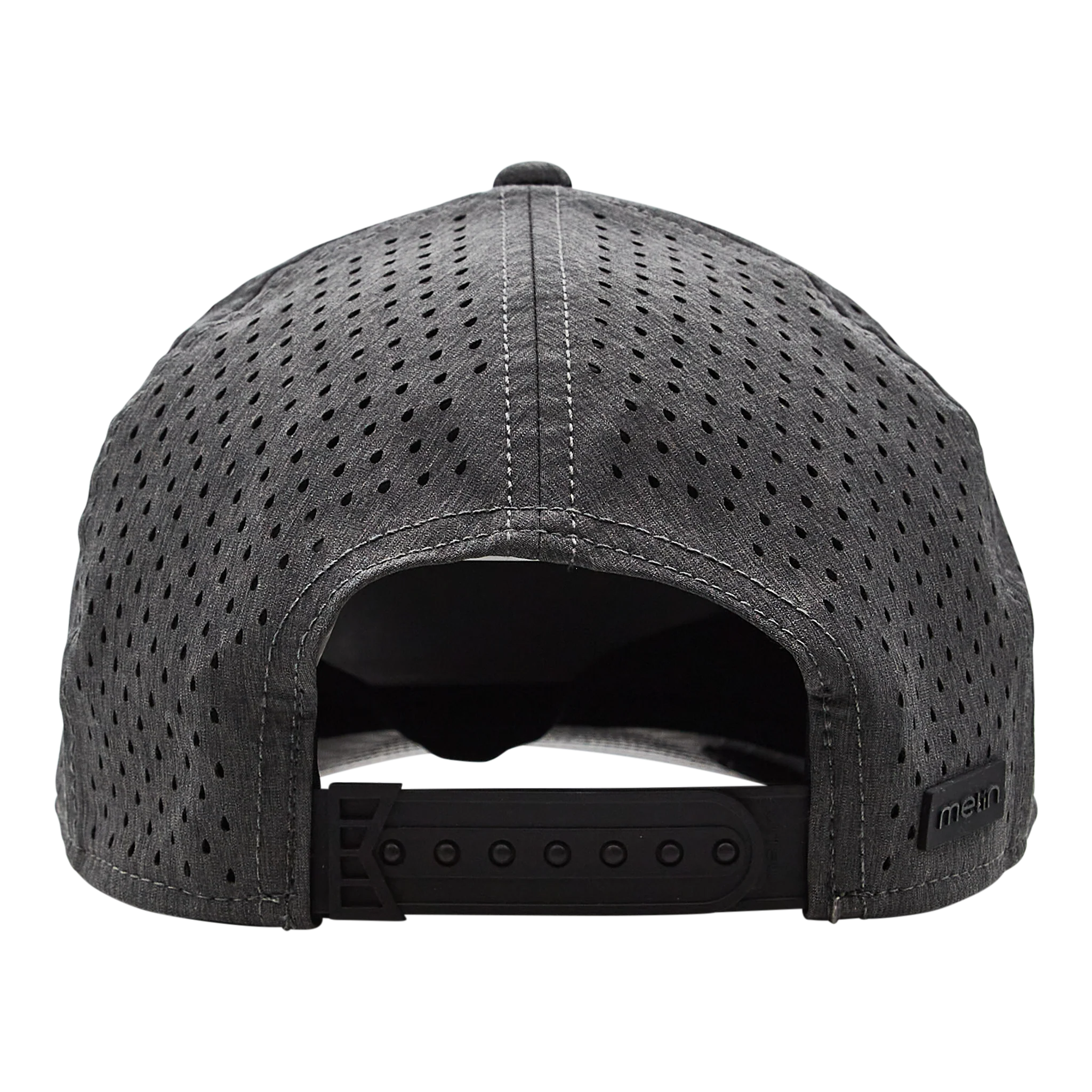 Bettinardi Skull & Bones Heathered Gray Melin Hydro Hat - Image 4