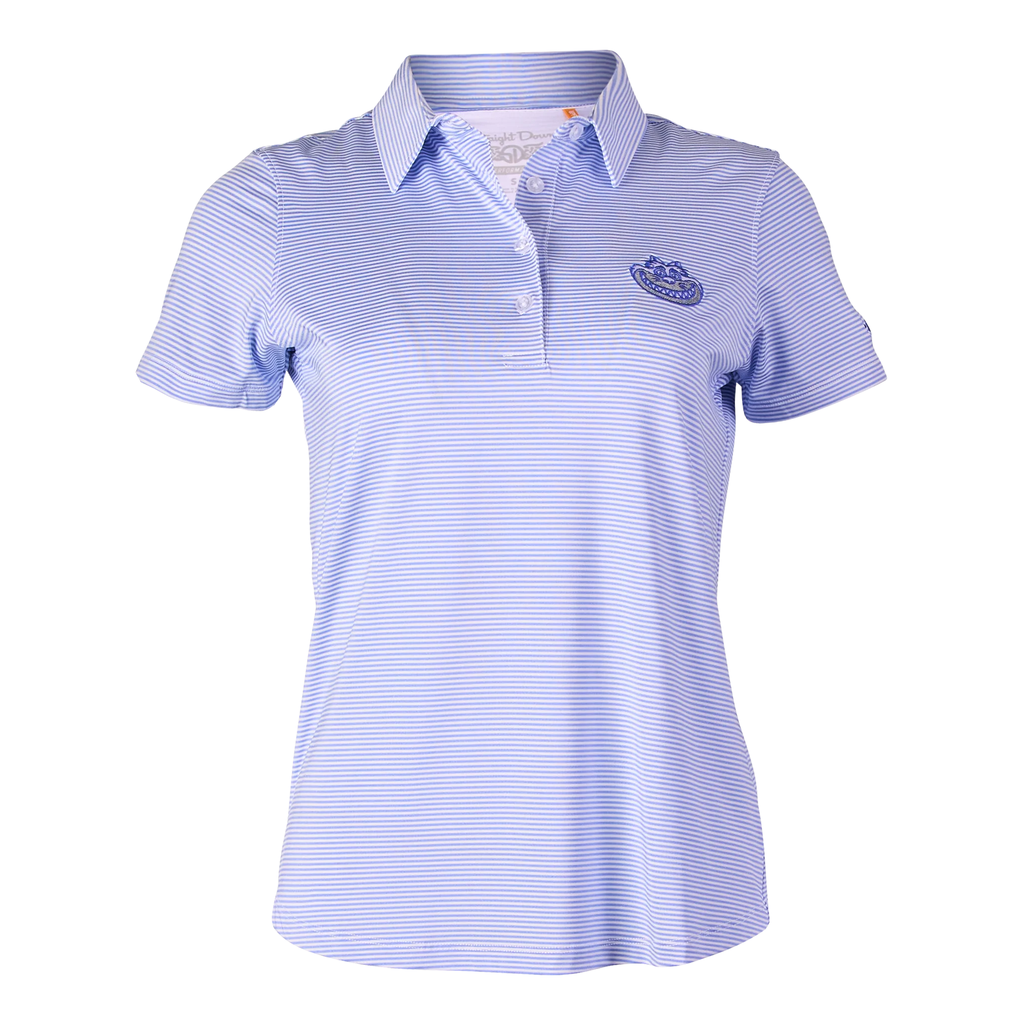 Bettinardi Straight Down Women's Fat Cat Charlotte Stripe Polo - Image 5