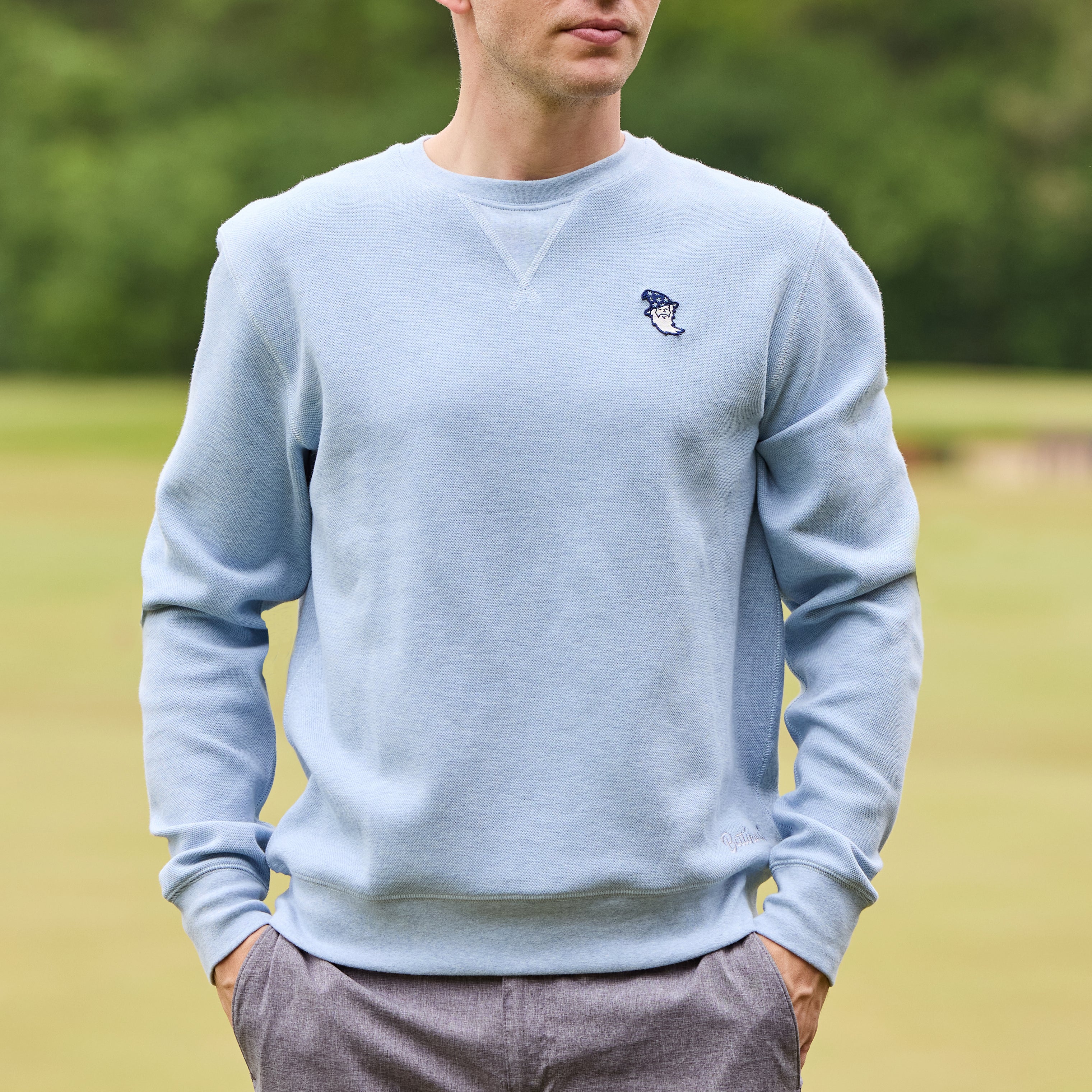 Bettinardi x Field Day Sporting Co. Wizard Marshall Crewneck (Burnham Heather)