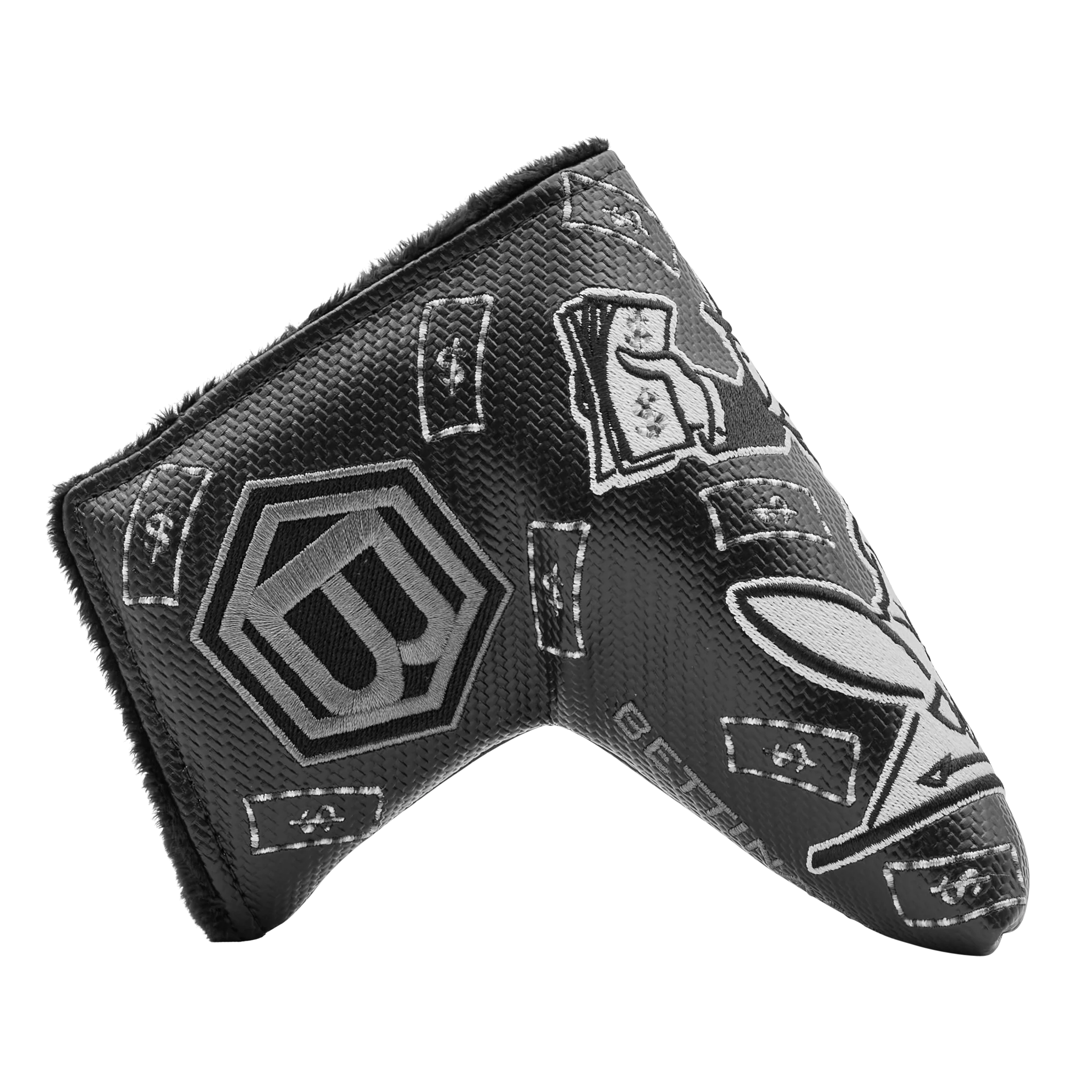Bettinardi x MONOPOLY Blackout “Pass Go” Blade Putter Headcover - Image 4