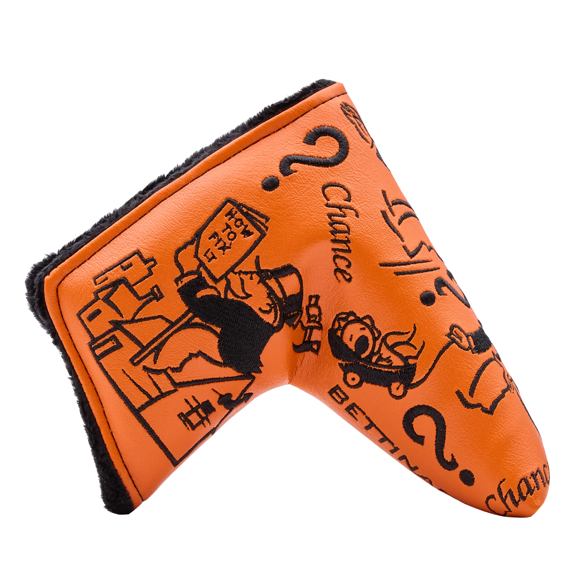 Bettinardi x Monopoly Chance Card Blade Putter Headcover - Image 4