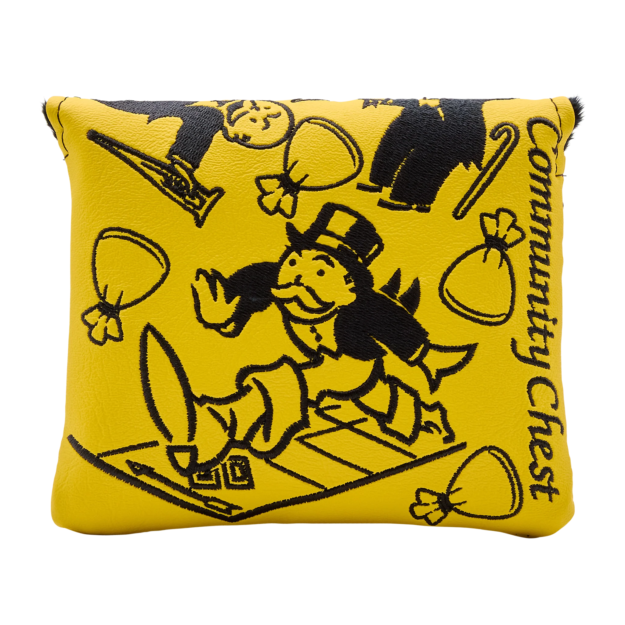 Bettinardi x Monopoly Community Chest Card Mallet Putter Headcover
