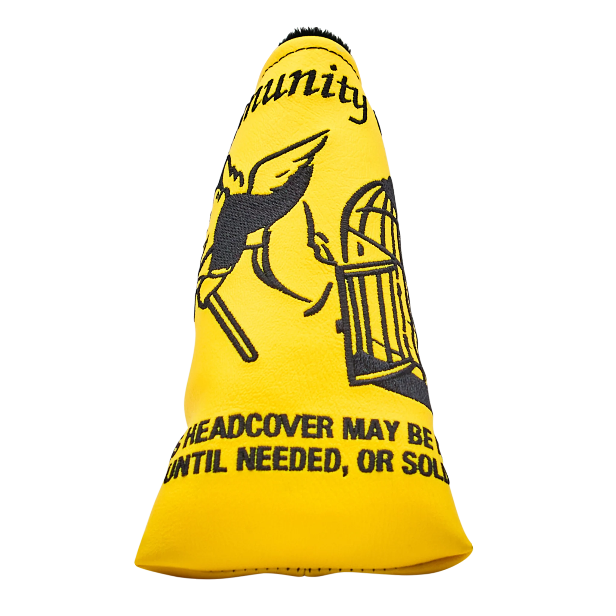 Bettinardi x MONOPOLY Community Chest - Get out of Jail Blade Putter Headcover - Image 3