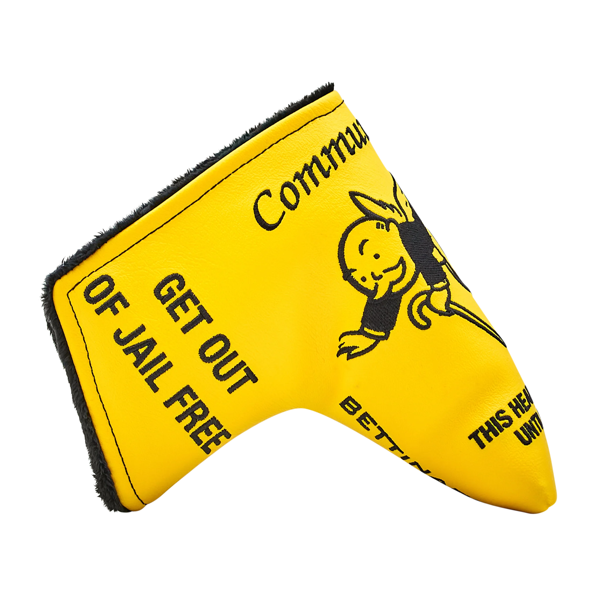 Bettinardi x MONOPOLY Community Chest - Get out of Jail Blade Putter Headcover - Image 4