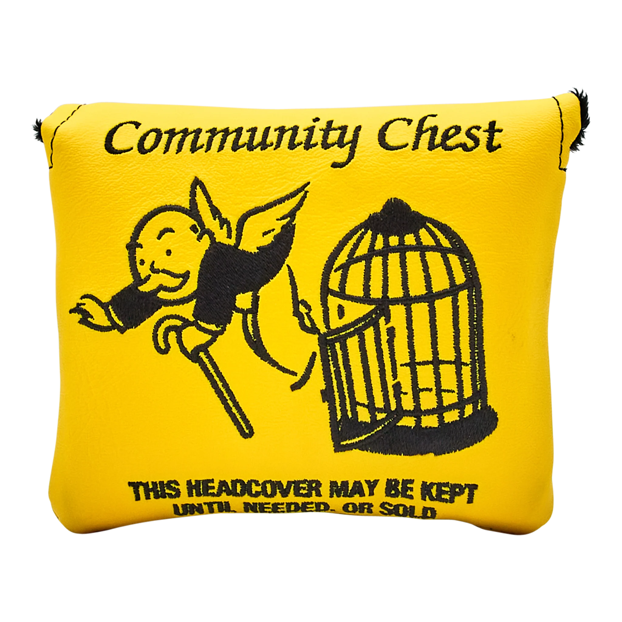 Bettinardi x MONOPOLY Community Chest-Get out of Jail Mallet Putter Headcover