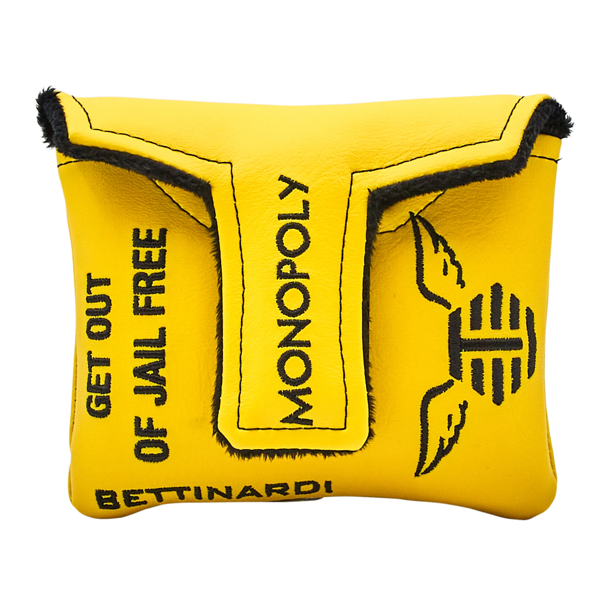 Bettinardi x MONOPOLY Community Chest-Get out of Jail Mallet Putter Headcover - Image 2